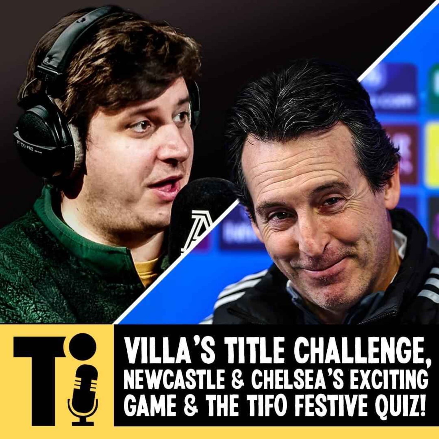 Villa's title challenge, Newcastle & Chelsea's exciting game and the Tifo Festive Quiz!