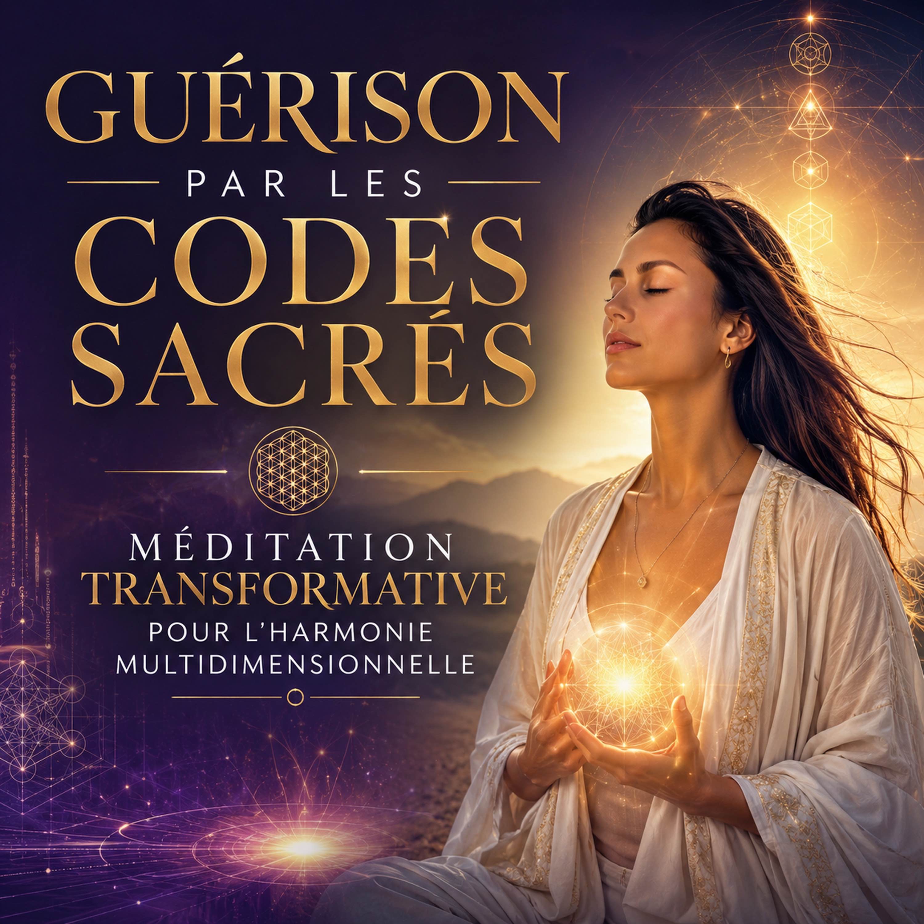 Guérison par les Codes Sacrés : Méditation Transformative pour l’Harmonie Multidimensionnelle episode artwork