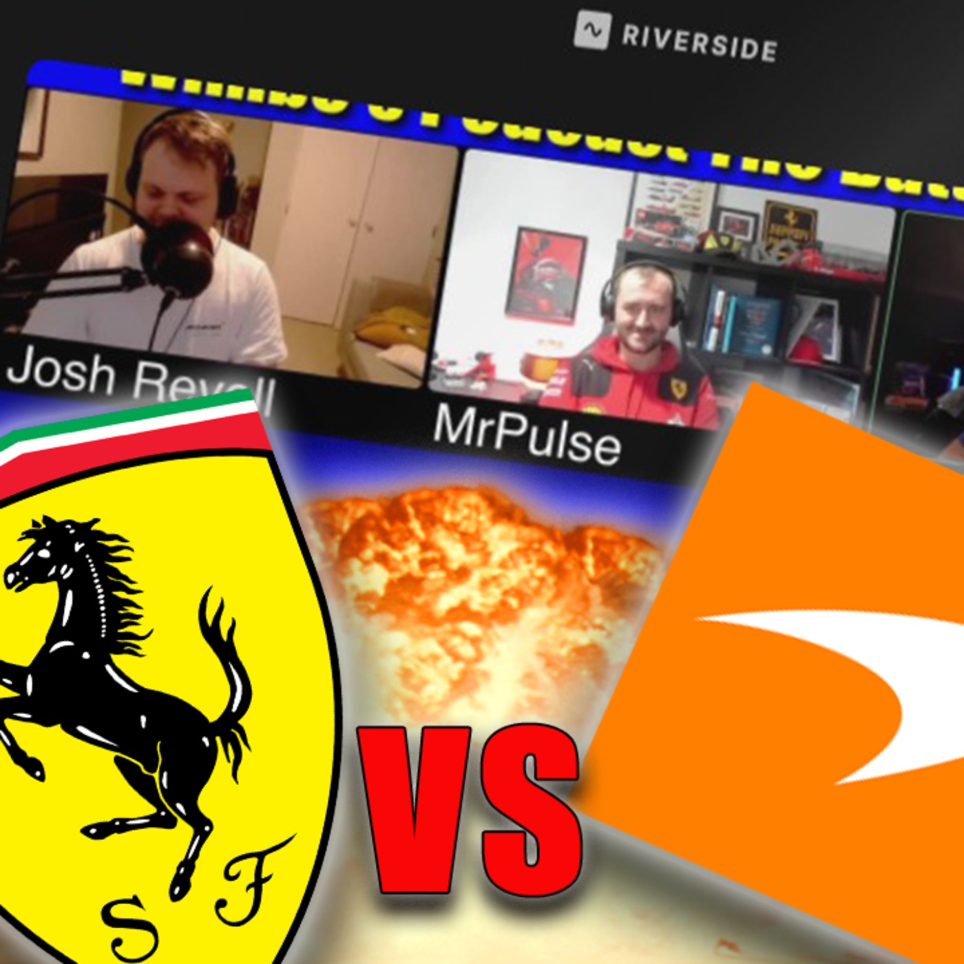 Wimbo's F1 Podcast: The Battle episode 4 featuring Josh Revell and MrPulse episode artwork