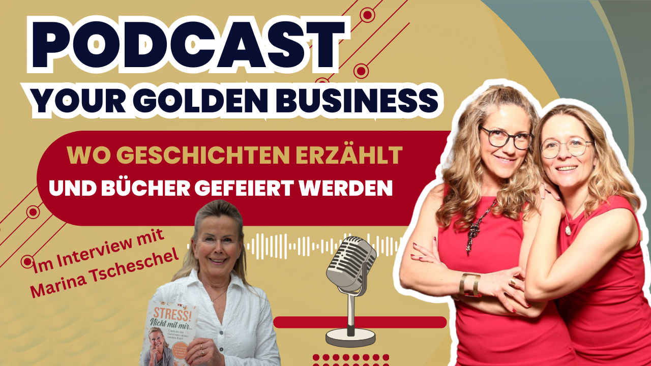 Marina Tscheschel mit ihrem Buch „Stress! Nicht mit mir …“ episode artwork