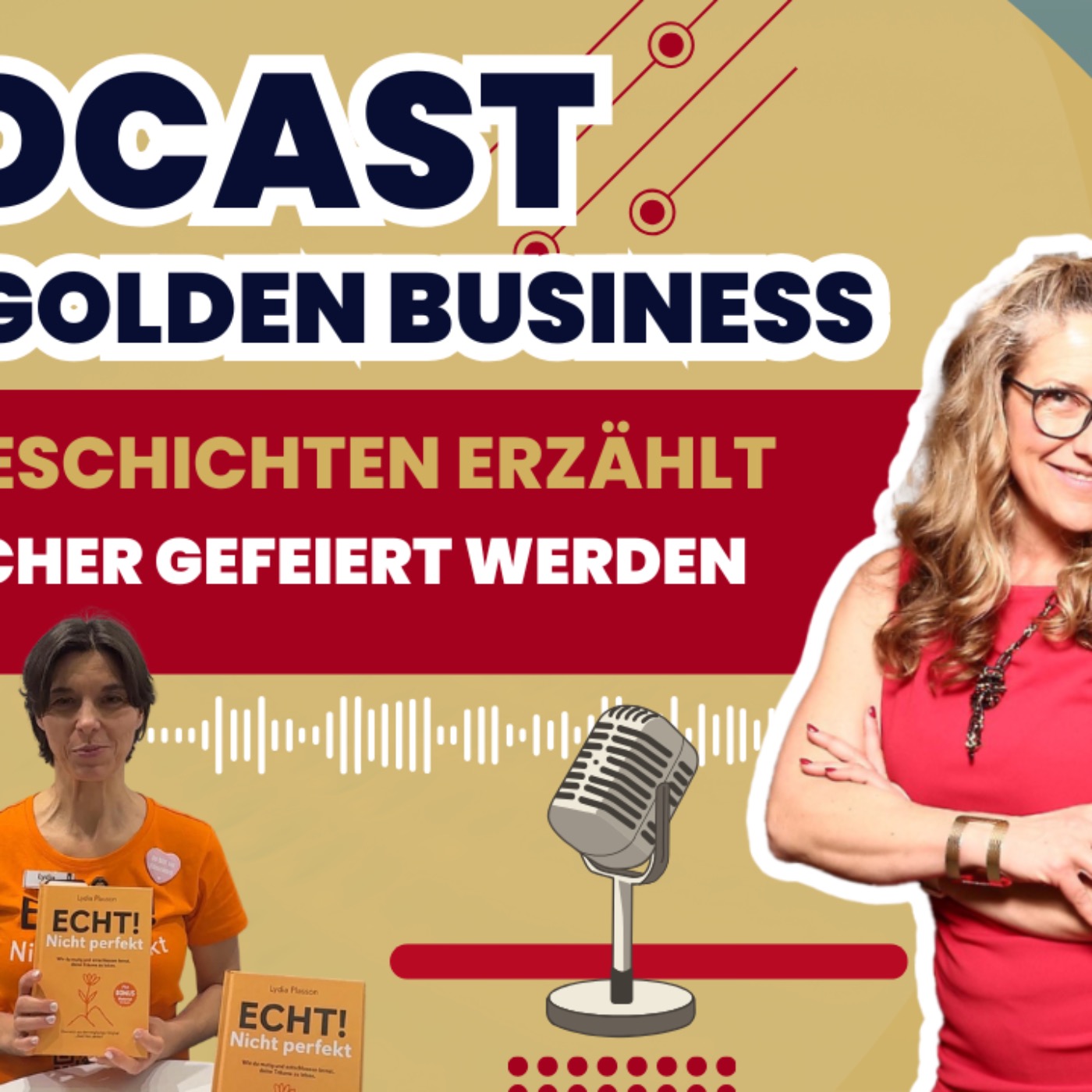 Echt! Nicht perfekt – Mit Lydia Plasson über Mut, Schreiben und 13 ehrliche Kapitel episode artwork
