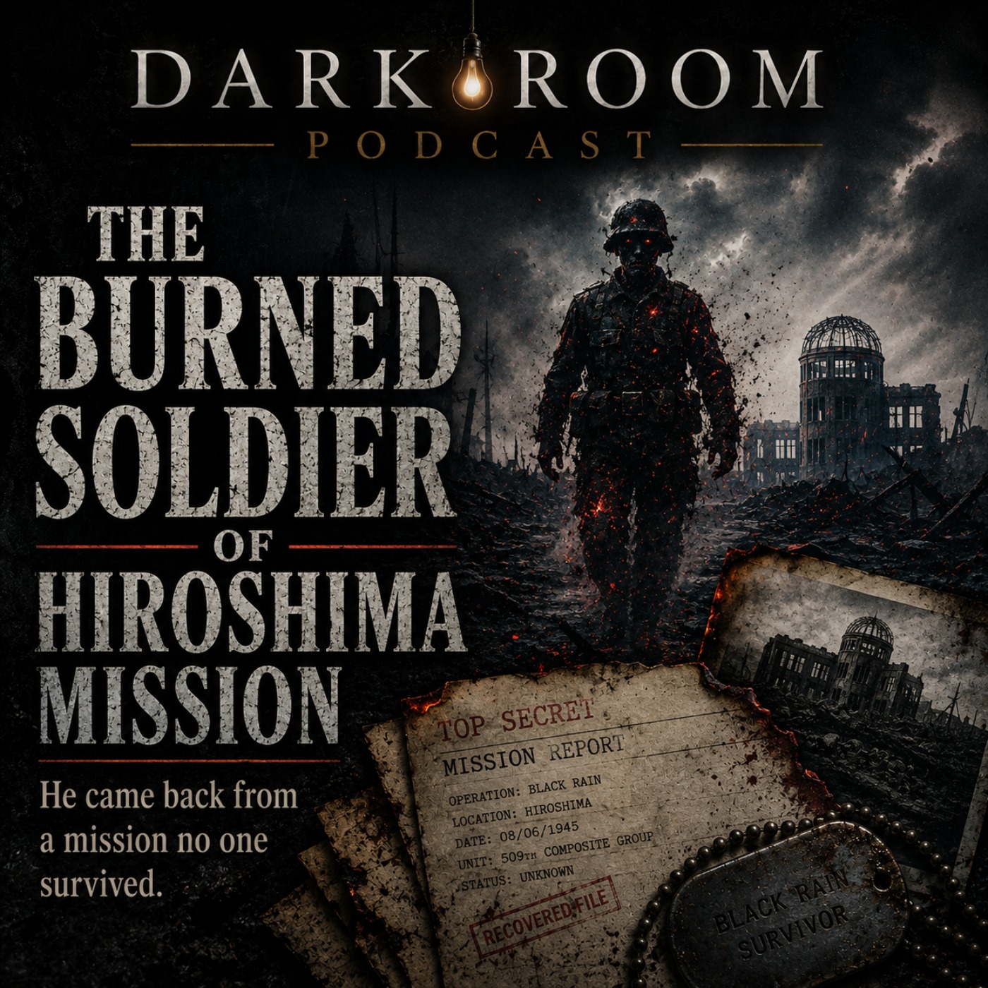 The Burned Soldier of Hiroshima Mission episode artwork