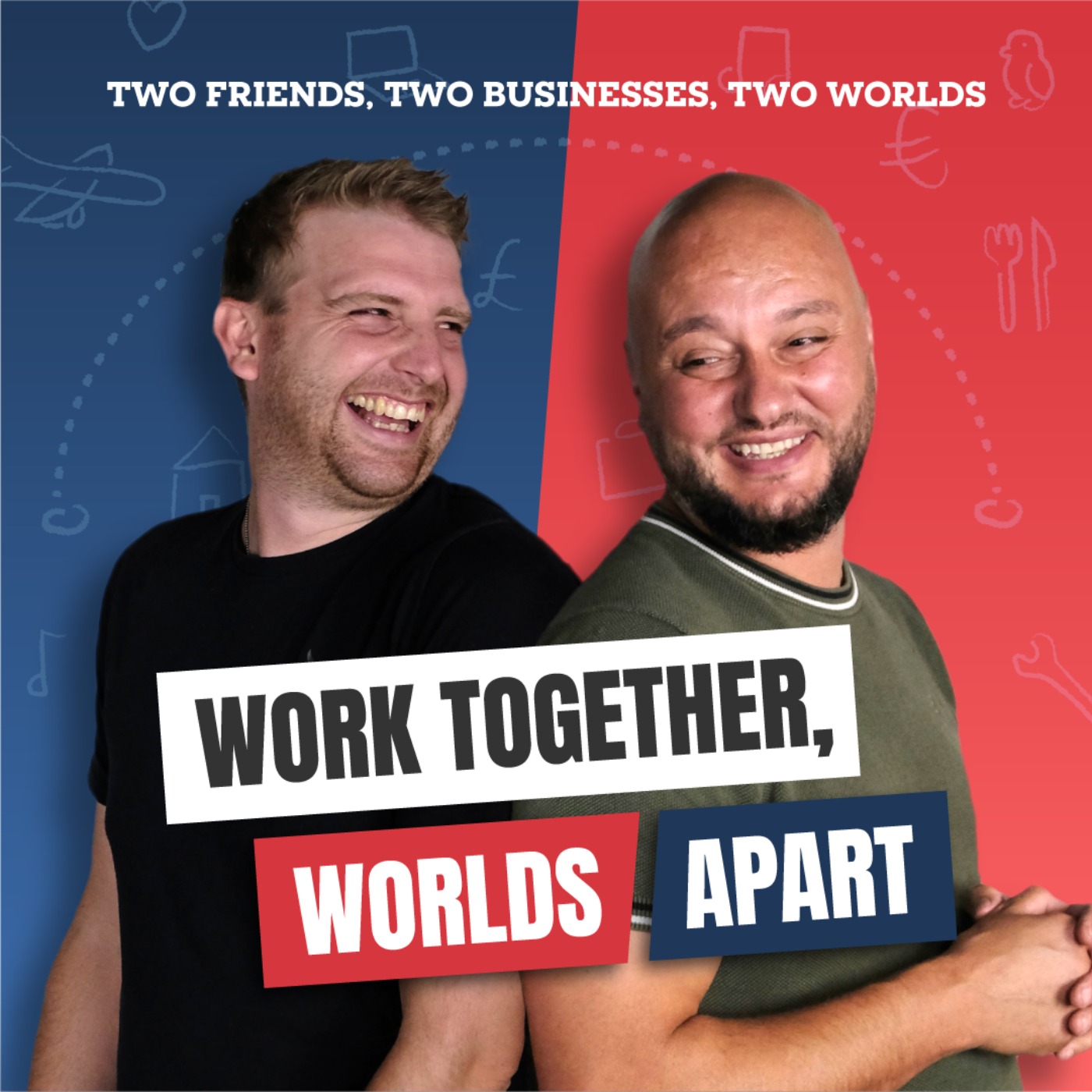 Work Together, Worlds Apart cover art
