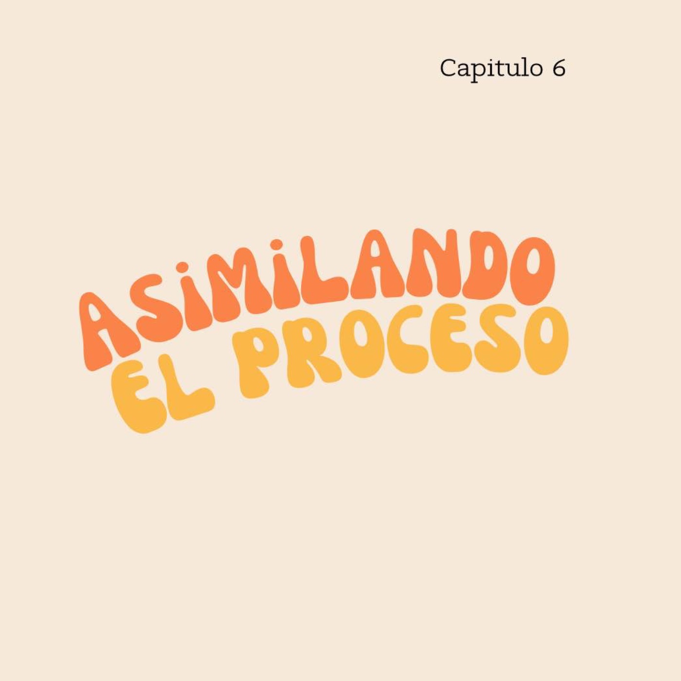 Capítulo 6: Asimilando el proceso…