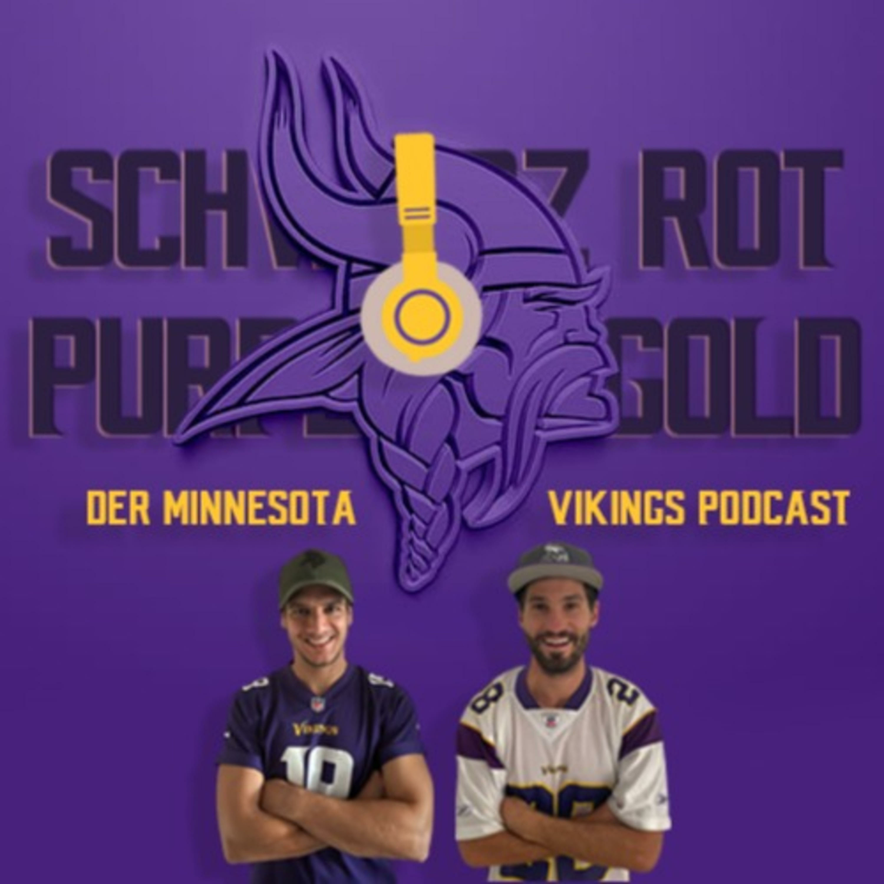 Schwarz, Rot, Purple, Gold - Der Minnesota Vikings Podcast