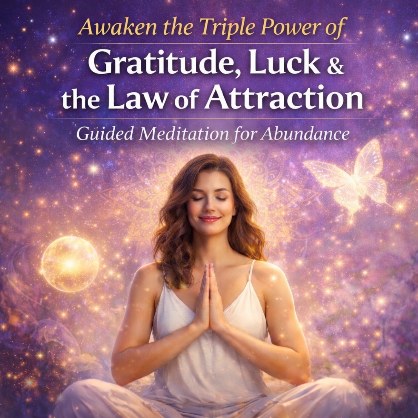Awaken the Triple Power of Gratitude, Luck & the Law of Attraction | Guided Meditation for Abundance