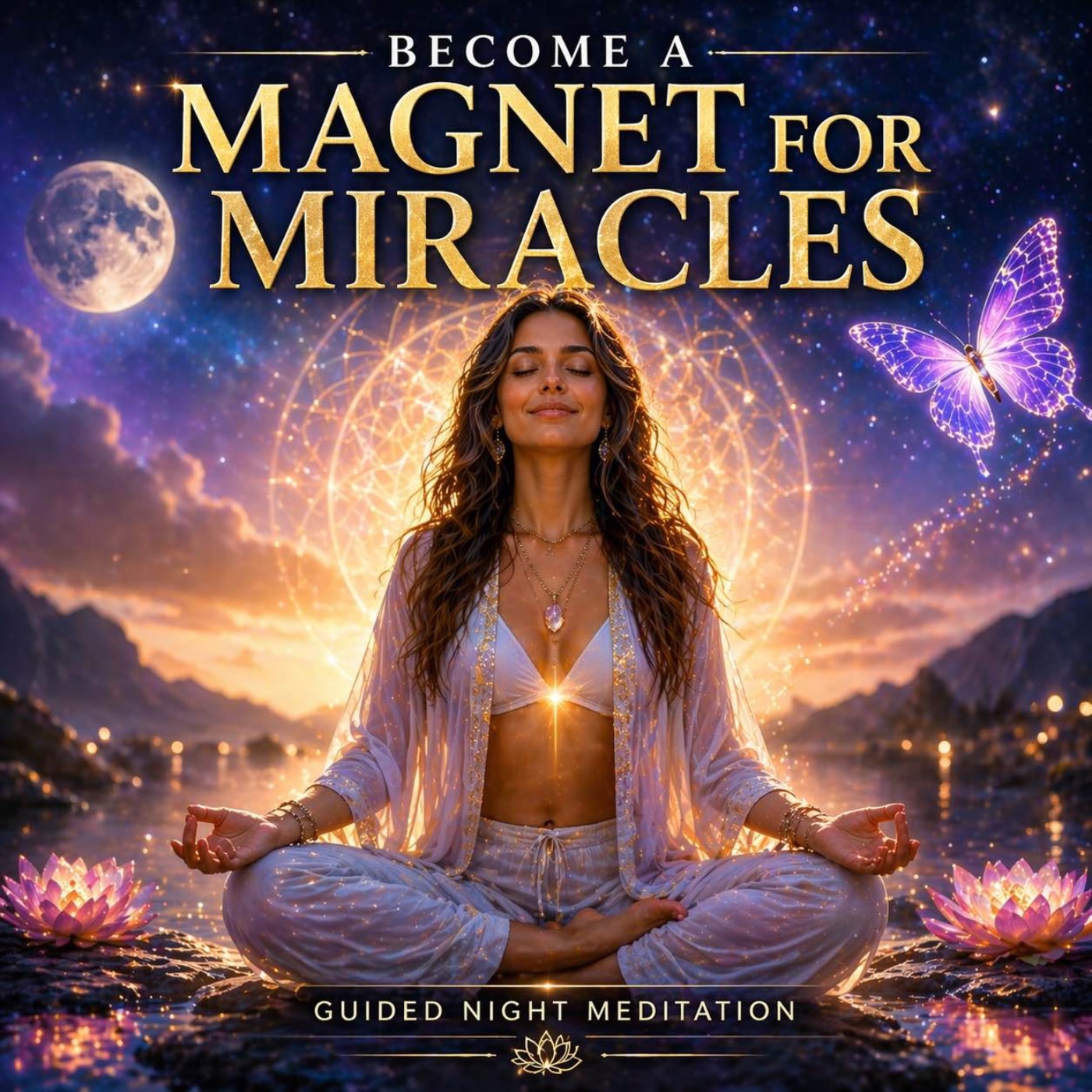Become a Magnet for Miracles | Guided Night Meditation for Deep Sleep