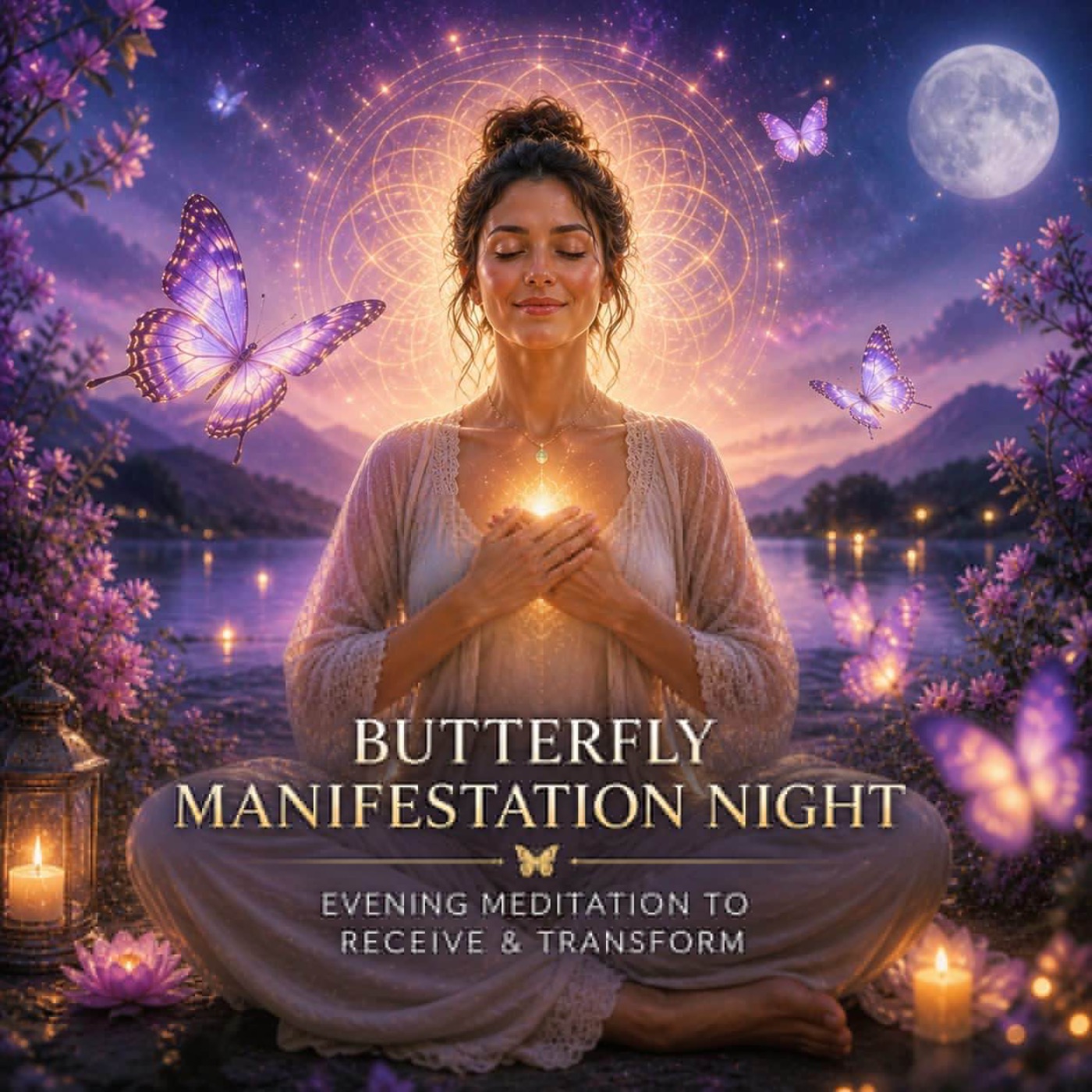 Butterfly Manifestation Night ✨ Evening Meditation to Receive, Transform & Attract Miracles