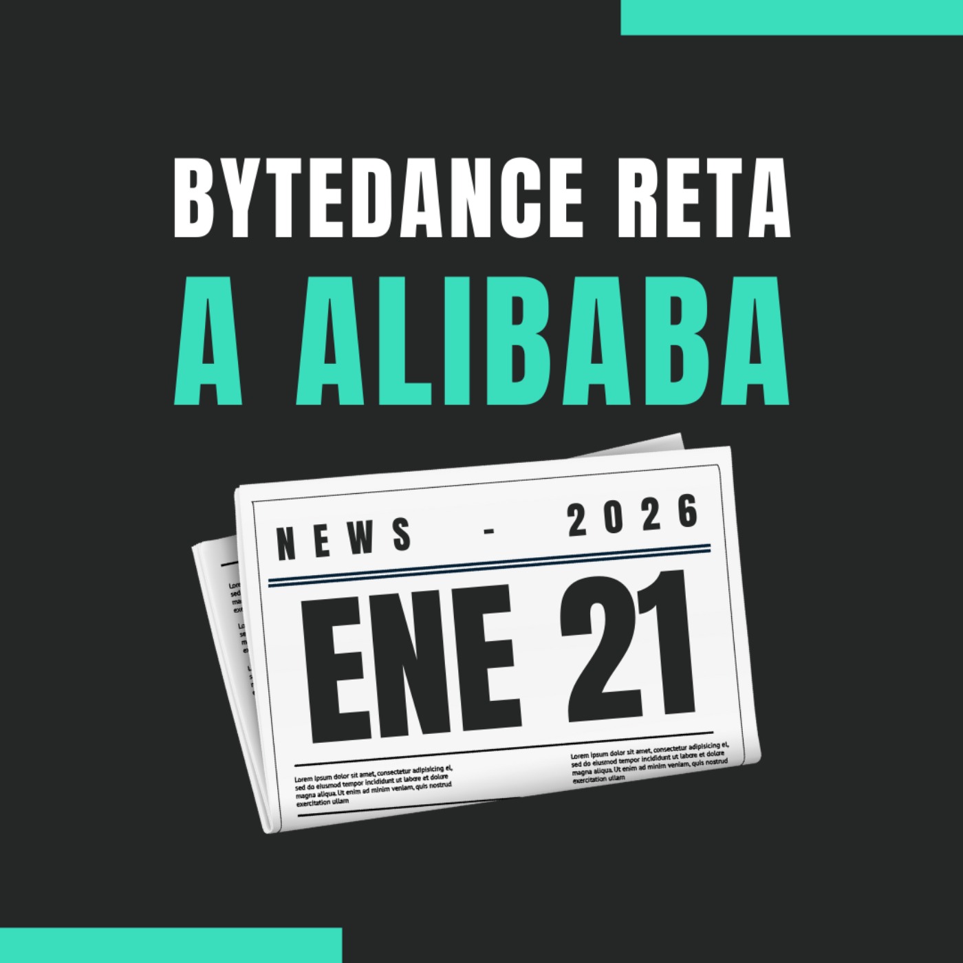 ByteDance, dueña de TikTok 🇨🇳, compite con Alibaba en la nube impulsada por la IA ☁️🤖