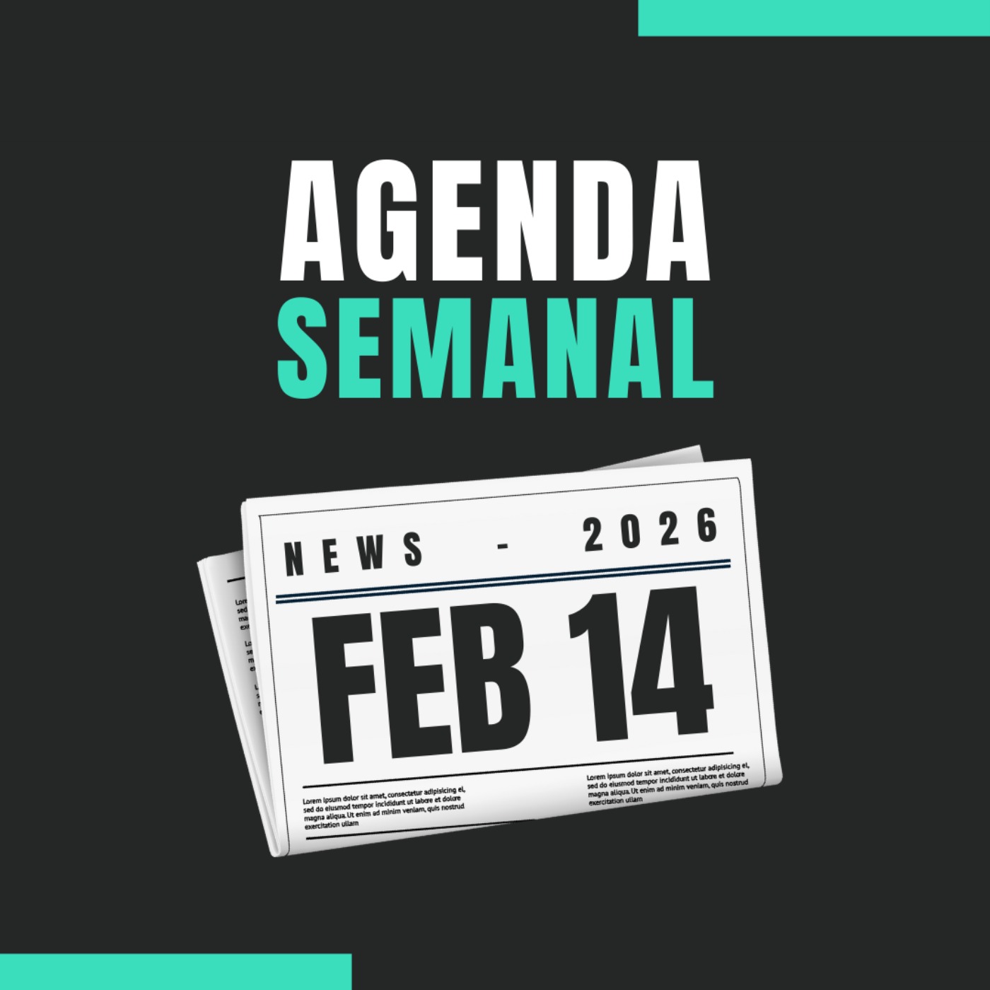 Agenda semanal de los mercados 🇪🇺🇺🇸 del 16 al 20 de Febrero de 2026 📊 -- Selfbank 🏦🇪🇸