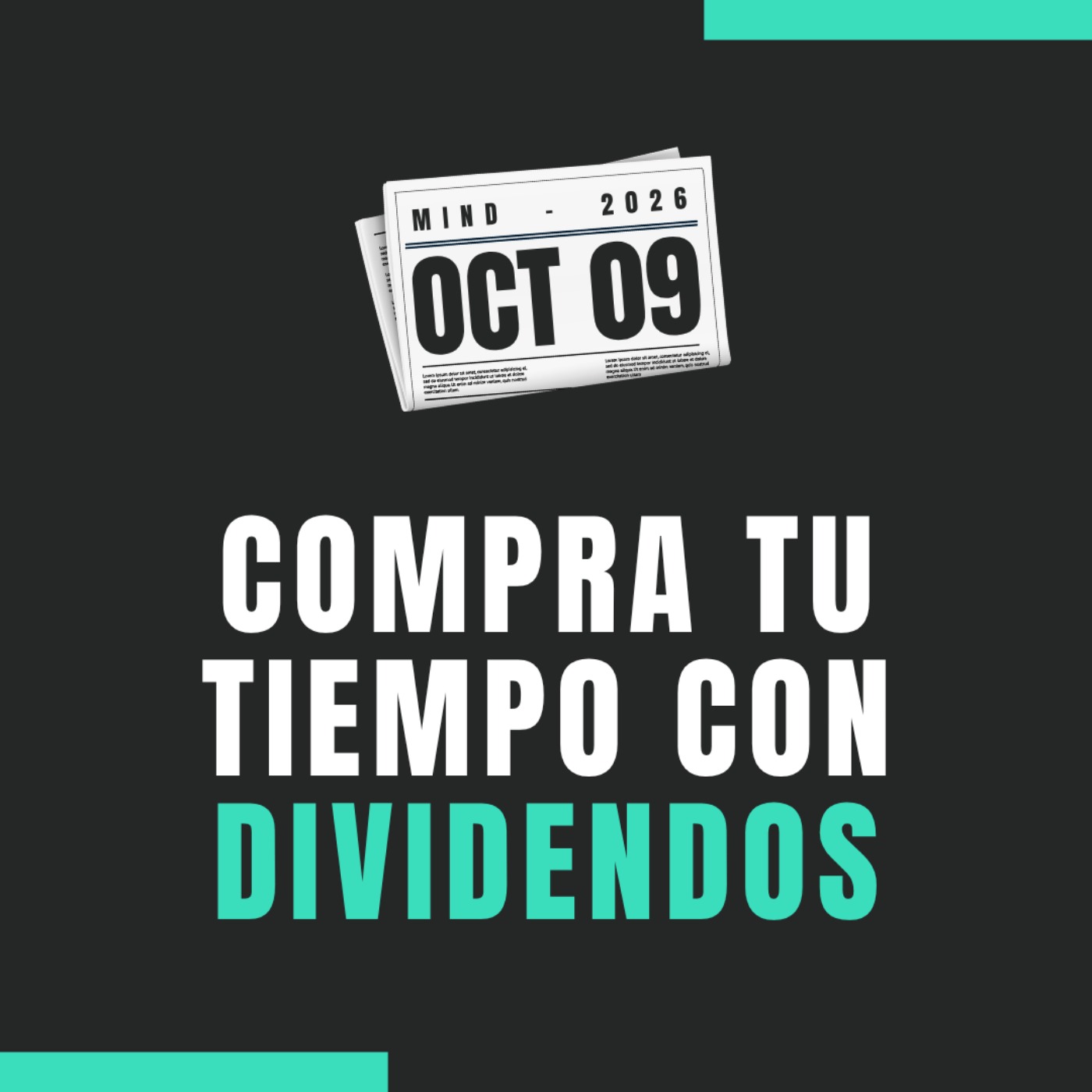 ⏳🌱 Comprar Tiempo con Dividendos: La Verdadera Riqueza que Nadie te Cuenta