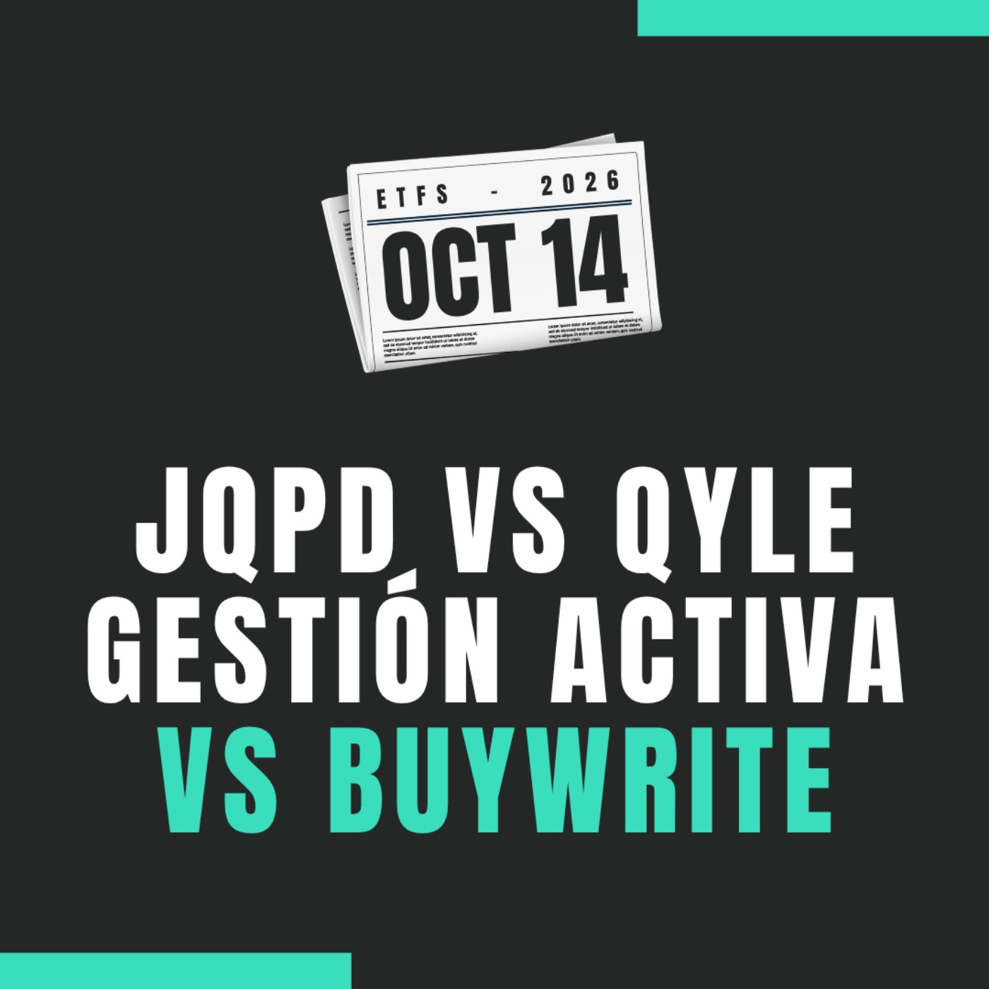 💸📈 JQPD vs QYLE: Duelo de Alto Yield por Dividendo (Cuál es mejor?) episode artwork
