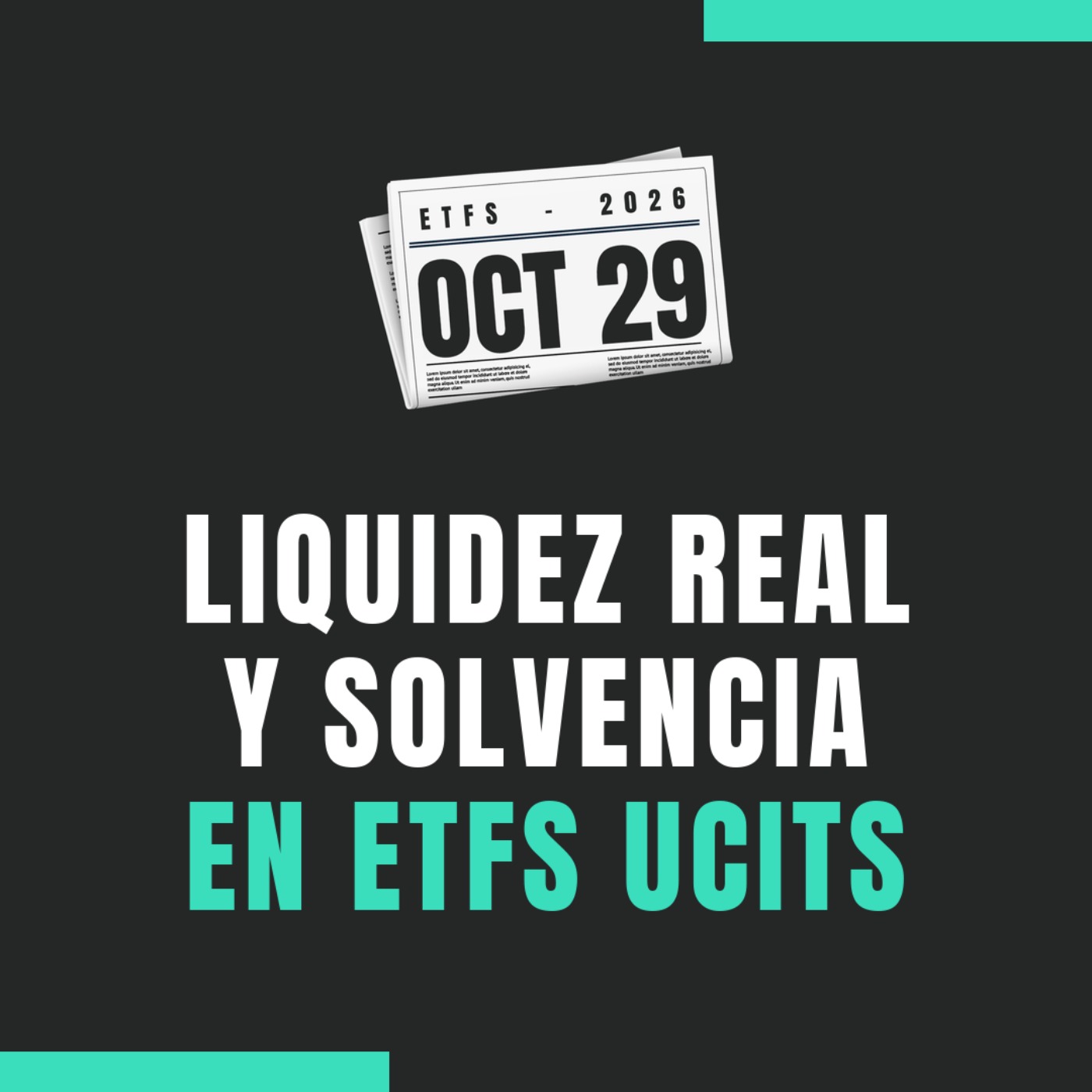 🔍💶 Liquidez real en ETFs de Dividendos: Qué pasa con tu dinero cuando el mercado cae (Creación y reembolso UCITS)
