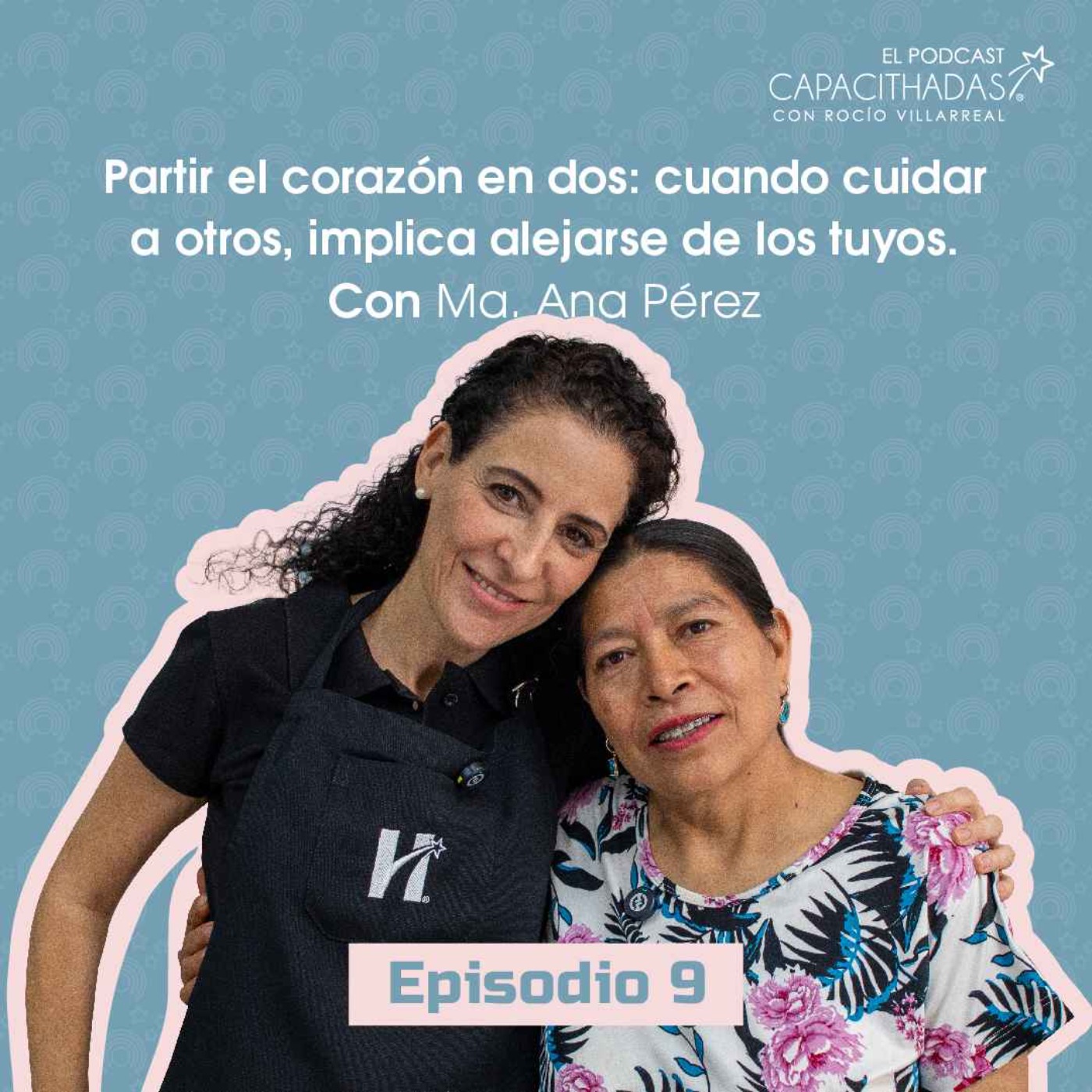 Portada de Capacithadas El Podcast, con Rocío Villarreal