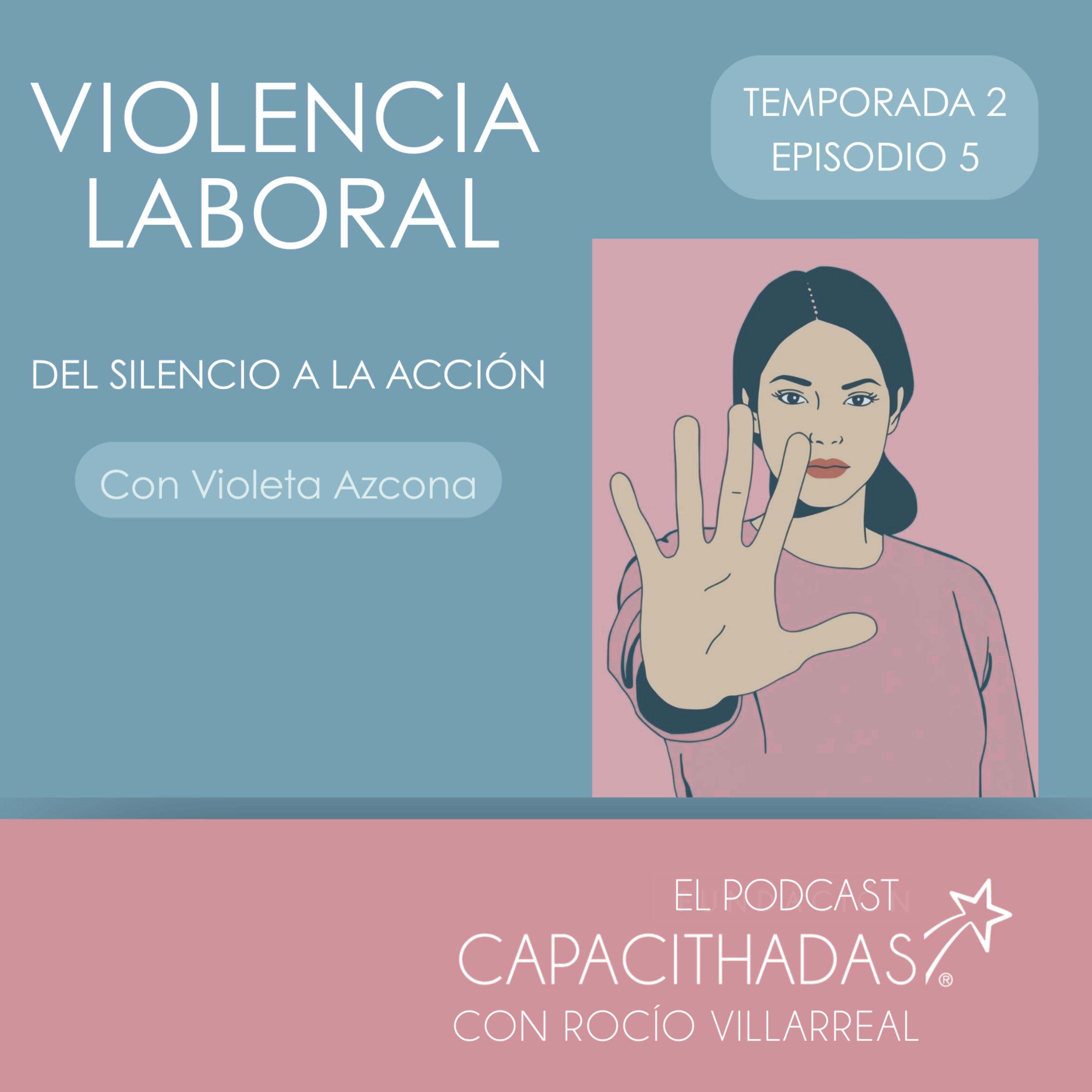 Portada de Capacithadas El Podcast, con Rocío Villarreal