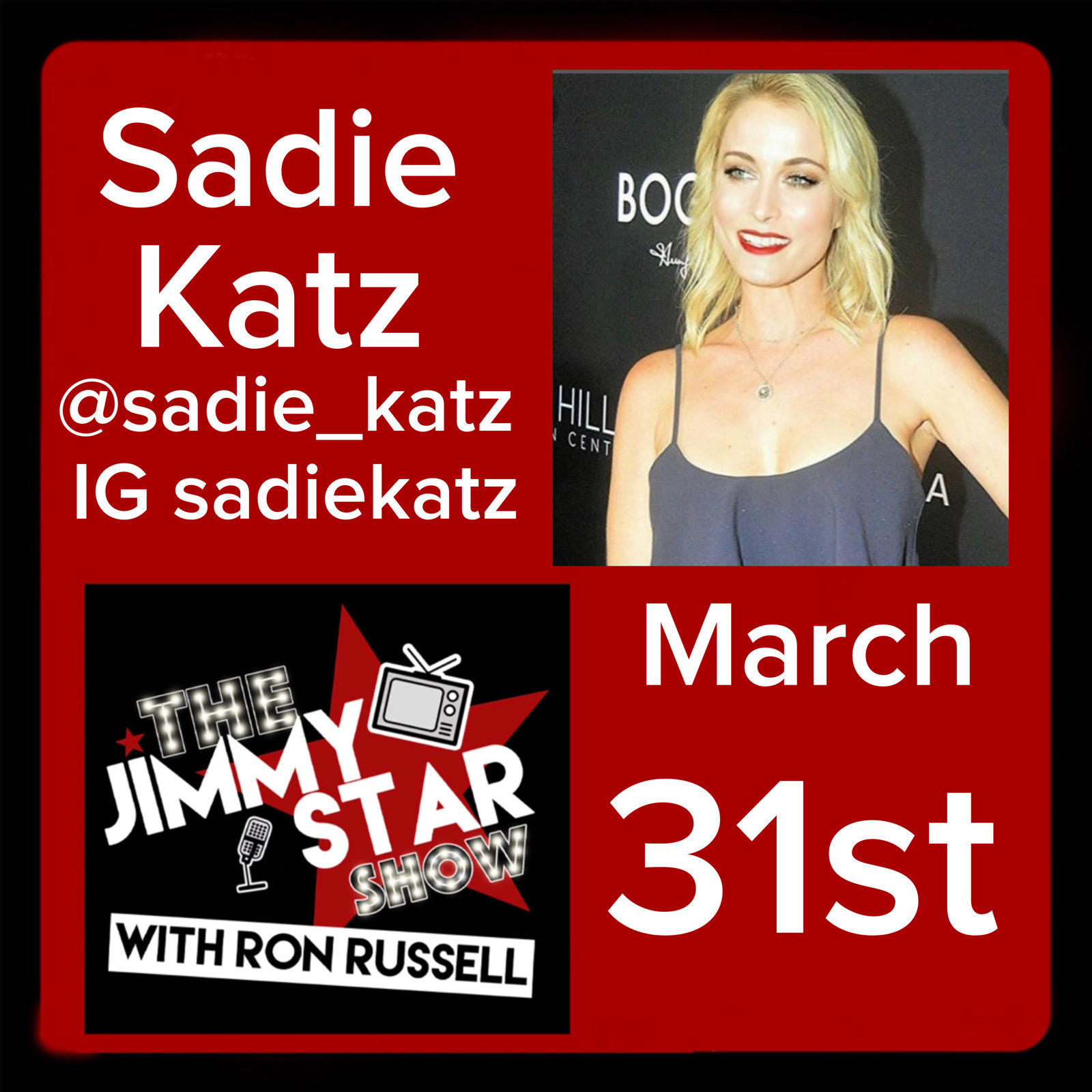 Sadie Katz @Sadie_Katz / ARO