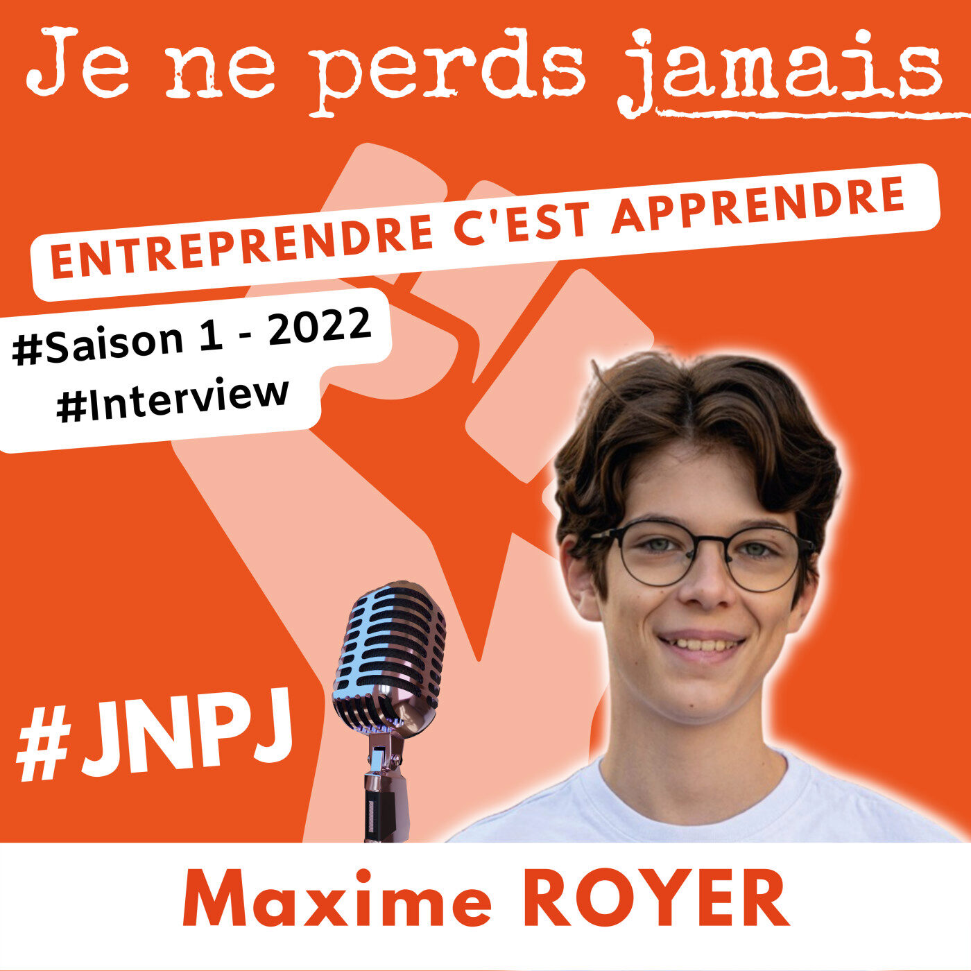 #JNPJ. Je ne perds jamais.