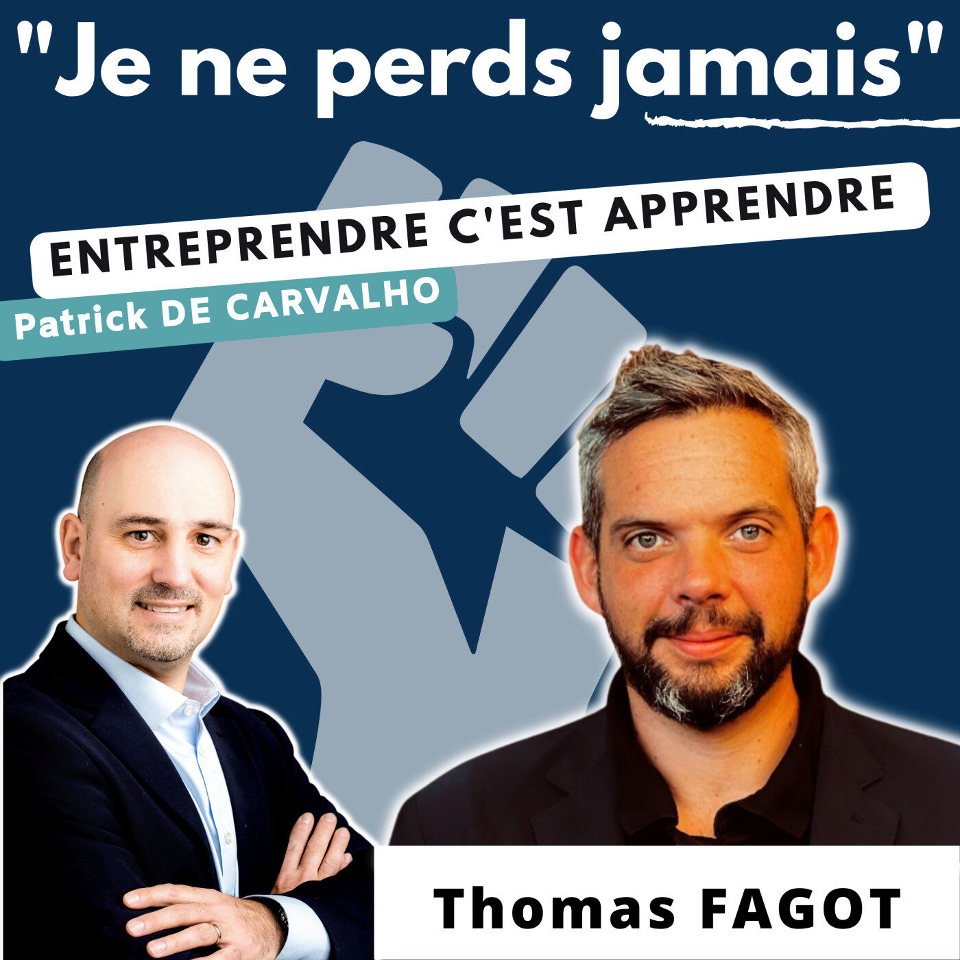 #JNPJ. Je ne perds jamais.