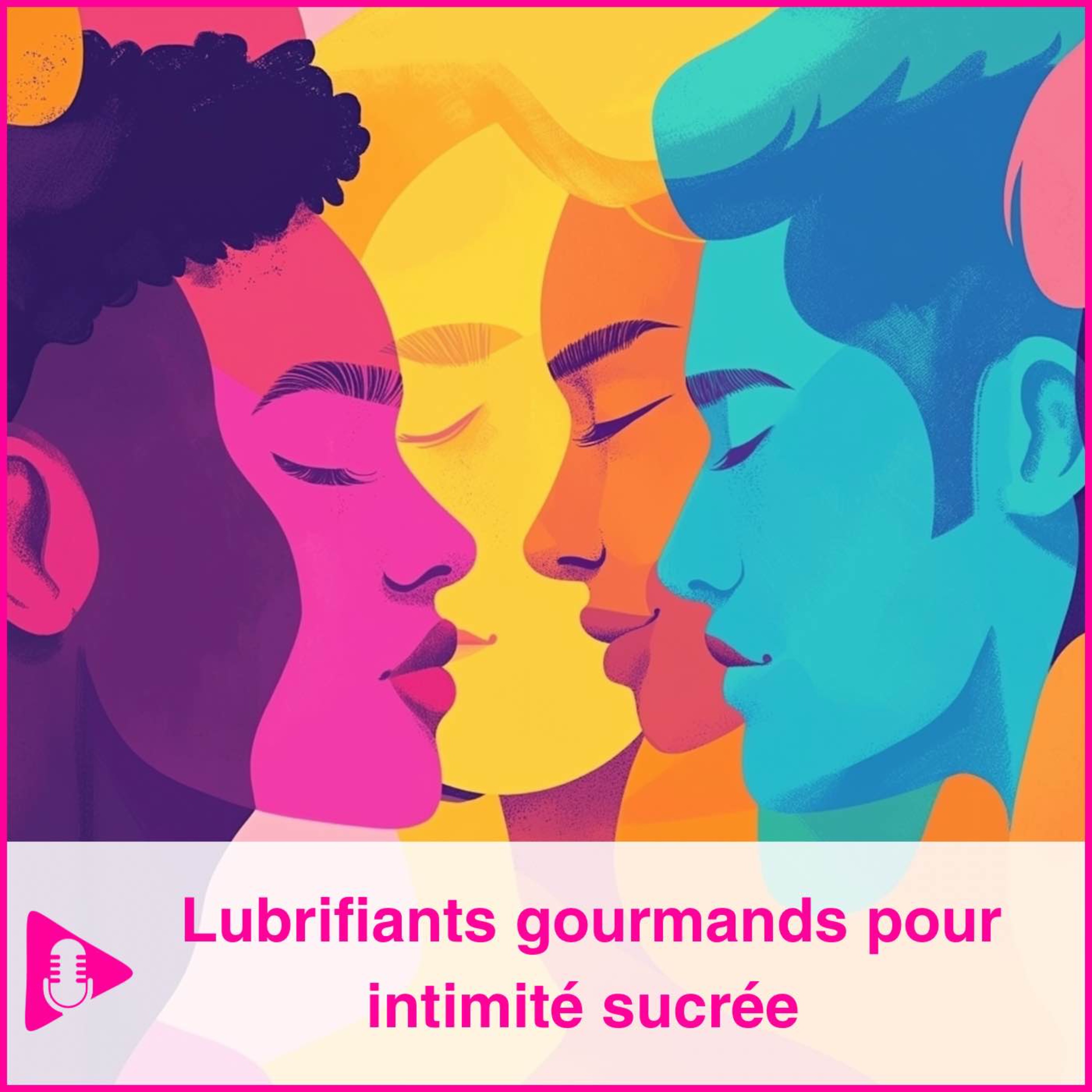 Lubrifiants gourmands pour intimité sucrée