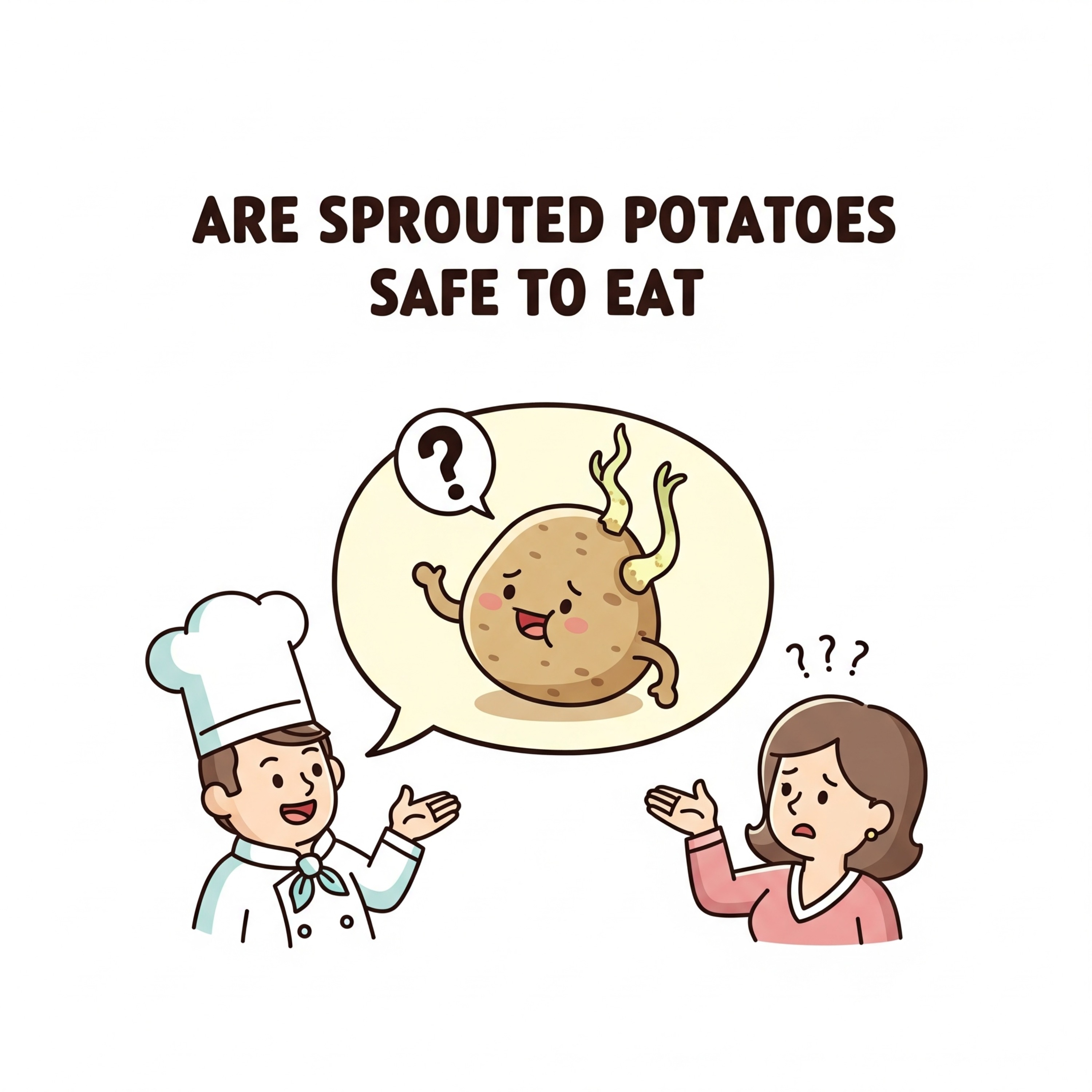 Learn From News - Are Sprouted Potatoes Safe to Eat? - Beginner episode artwork