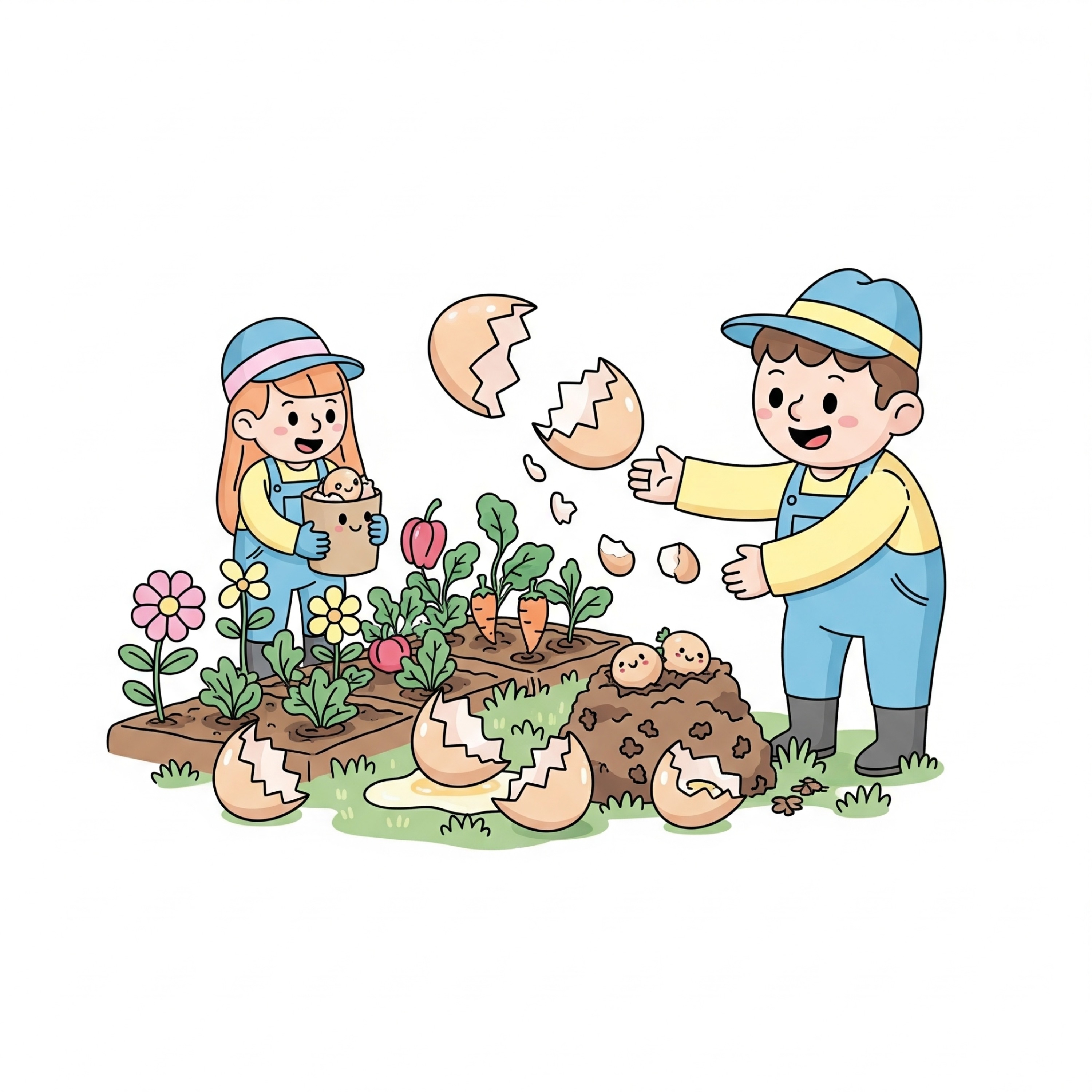 Learn From News - How Eggshells Help Your Garden -Beginner episode artwork