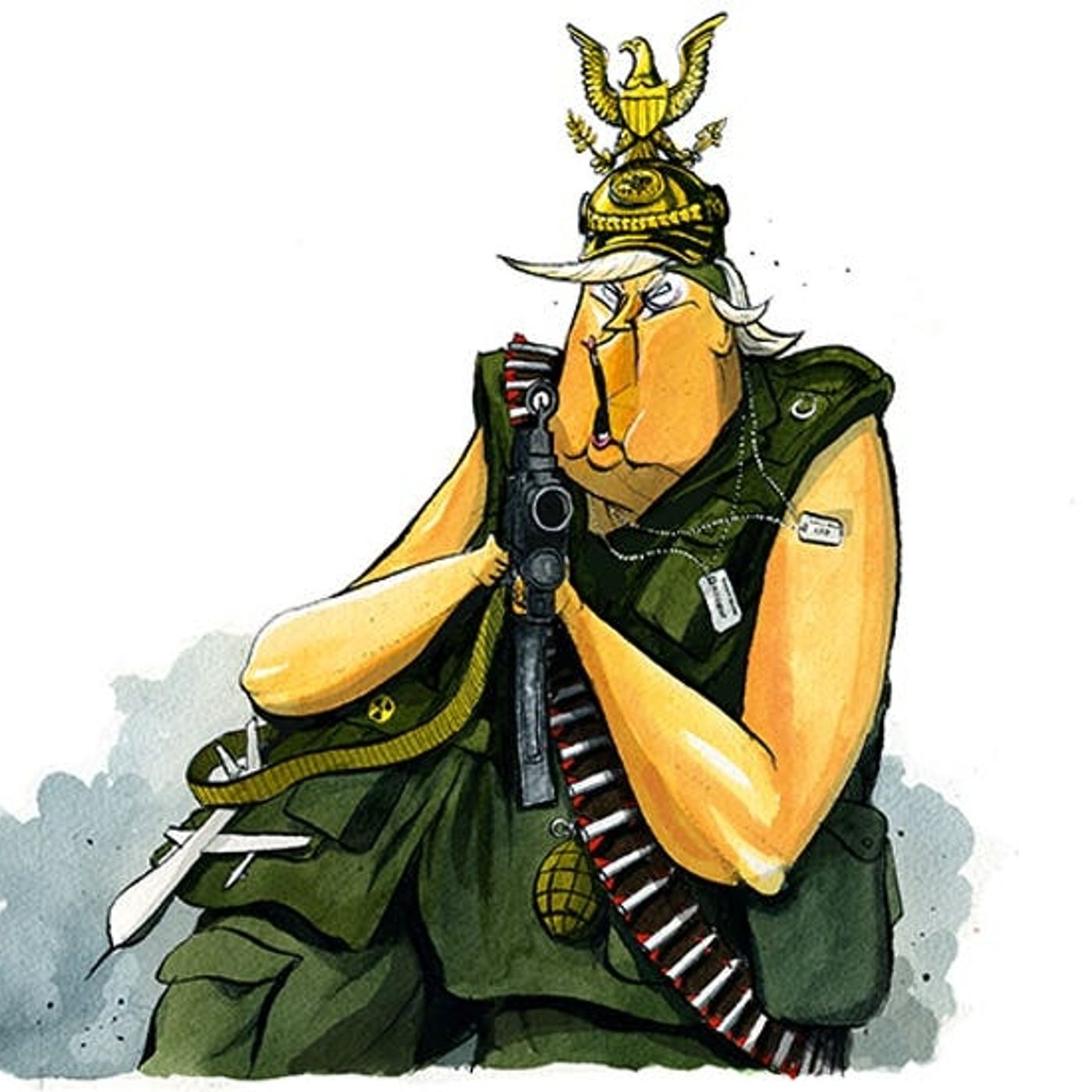 How did Donald Trump fare on his first big foreign trip?