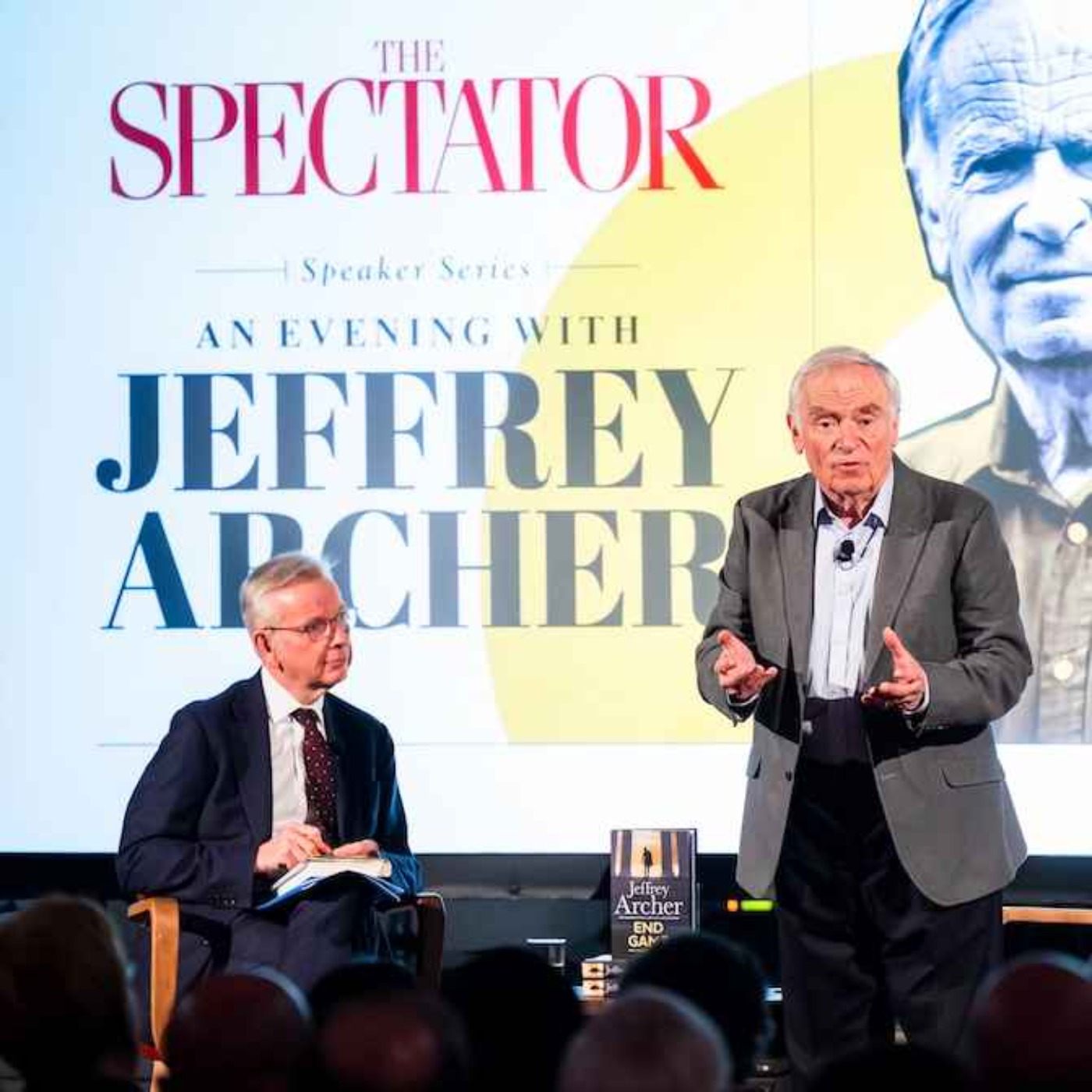 Speaker series: Jeffrey Archer – End Game