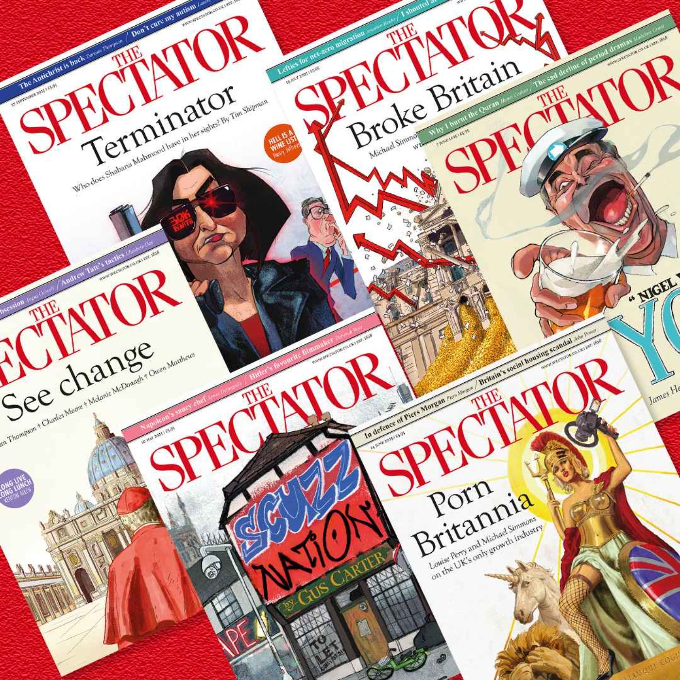 From Porn Britannia to Political Chaos: The Spectator’s Year in Review