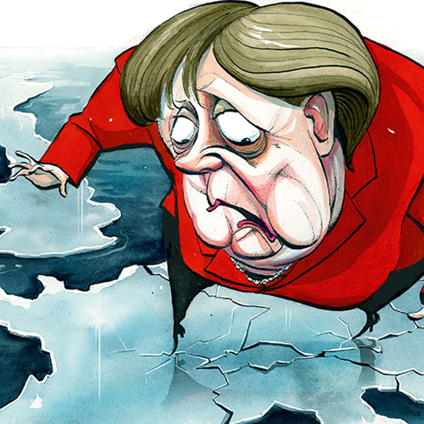 Merkel's Crack-up: Is Europe on thin ice?