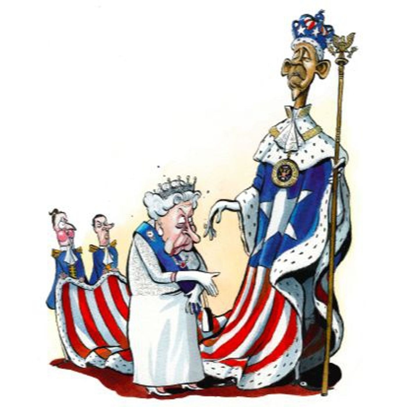 The great pretender: Barack Obama's UK visit