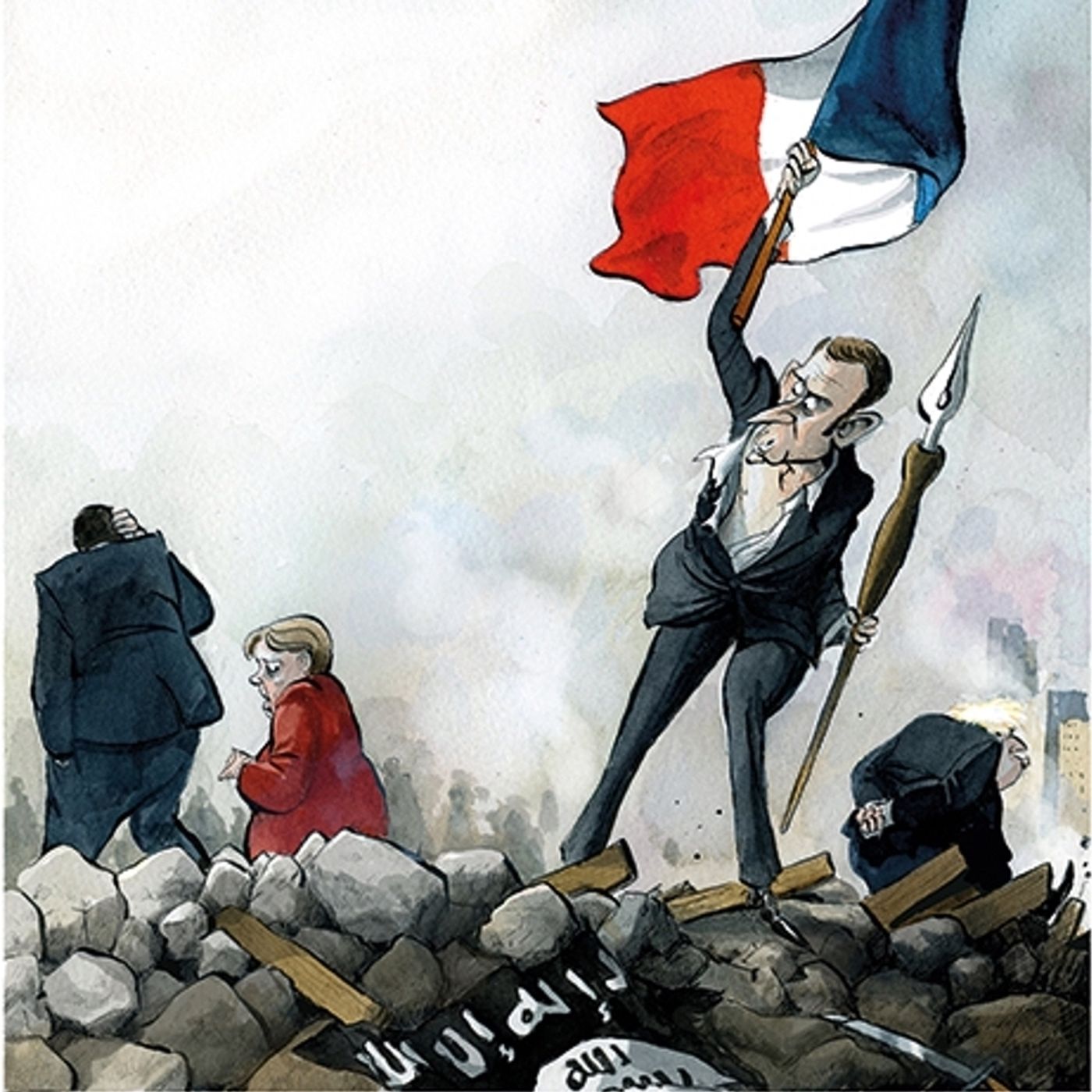 The Edition: Macron alone