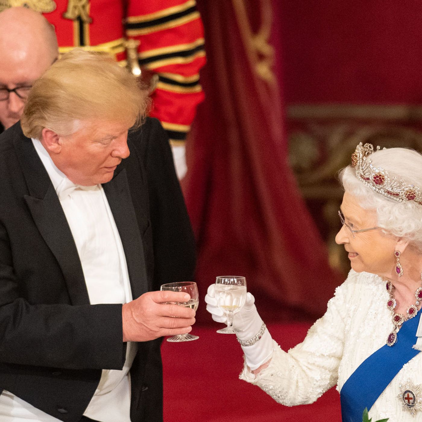 Americano: Trump's state visit - banquets, protests, and pressers