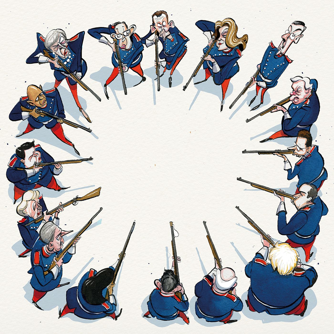 Bang! The Tory battle begins