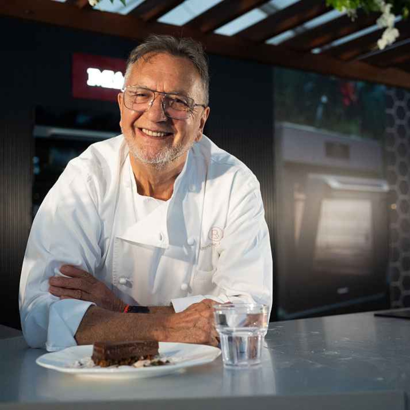 With Raymond Blanc
