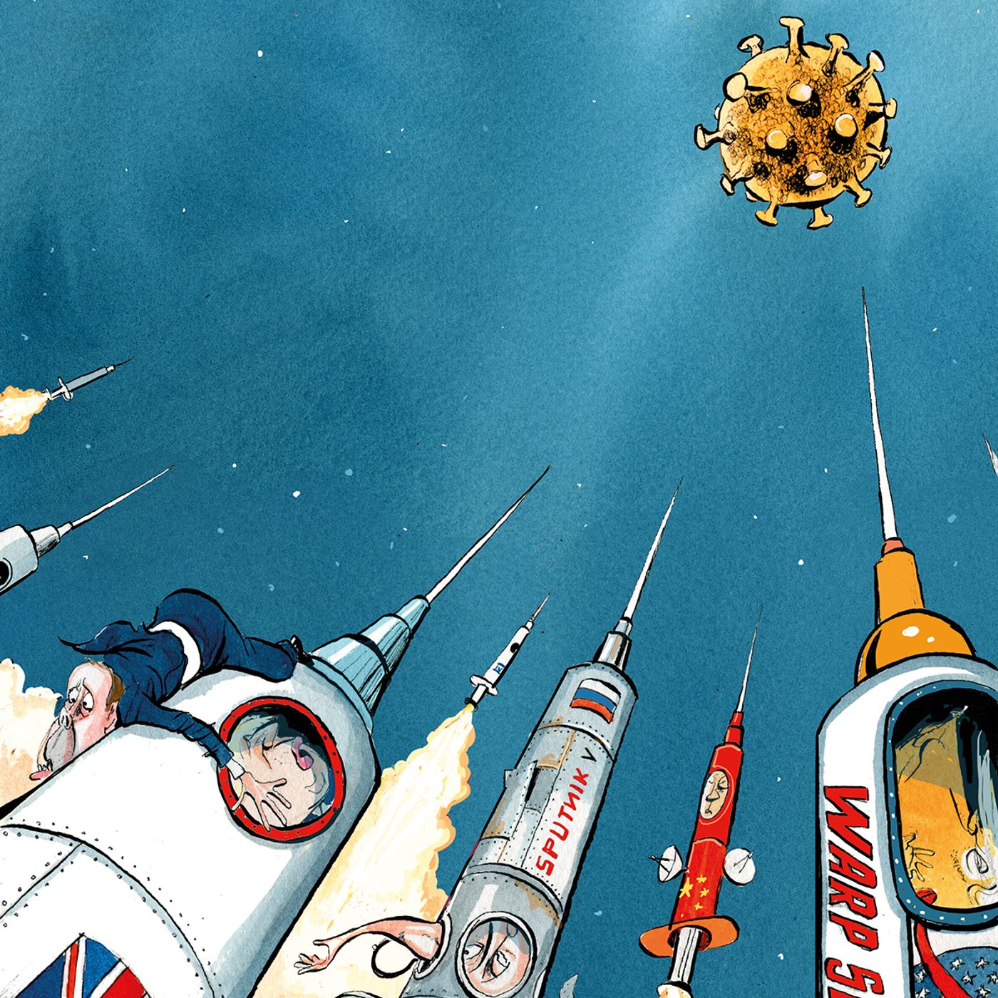 Winning shot: how the vaccines race has become a power struggle