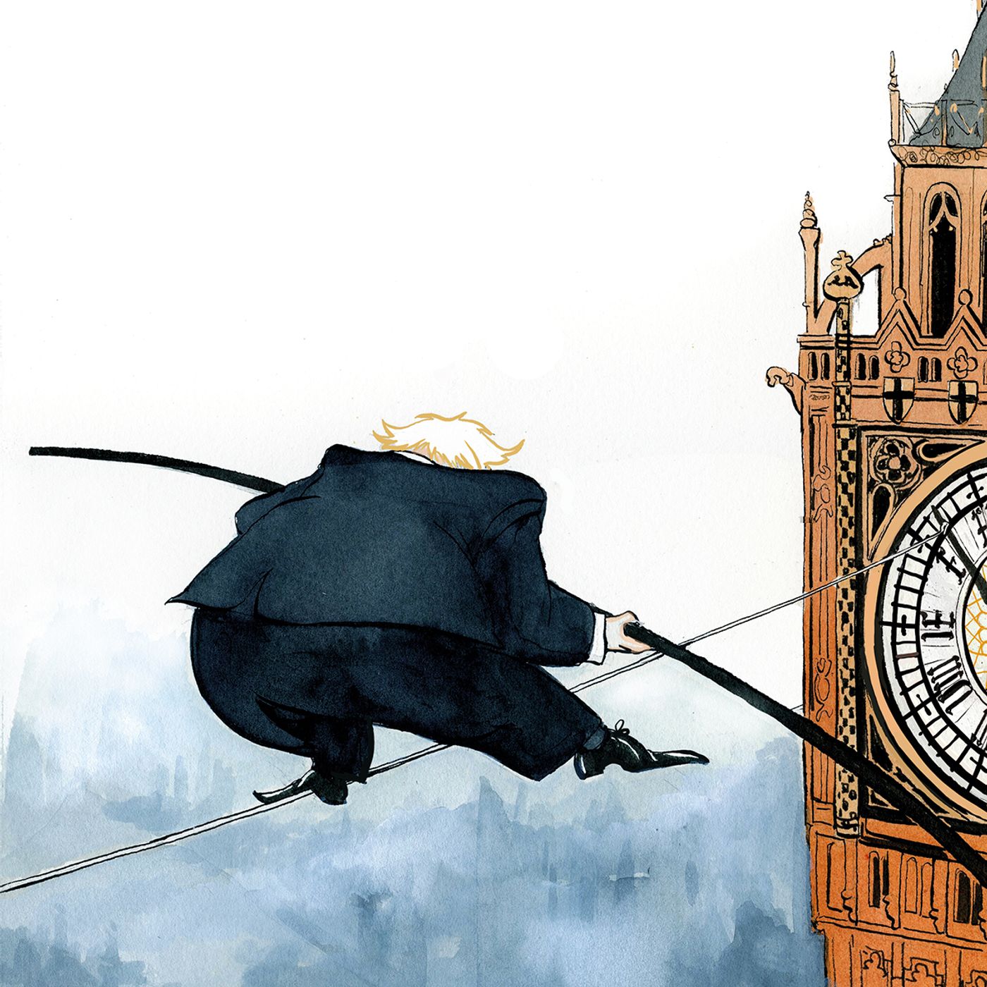 Man on wire: can Boris do it?