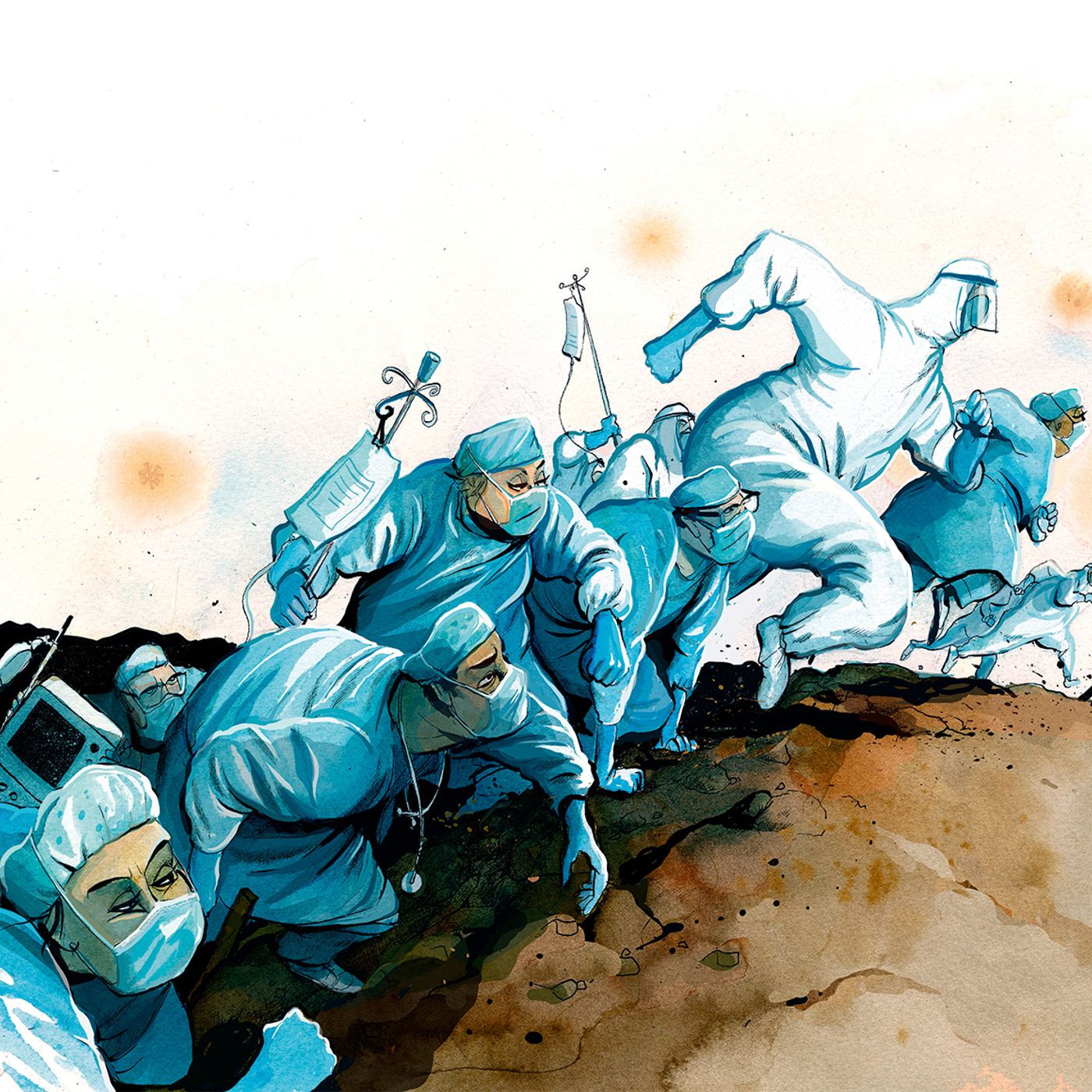 The front line: how the NHS is preparing for battle