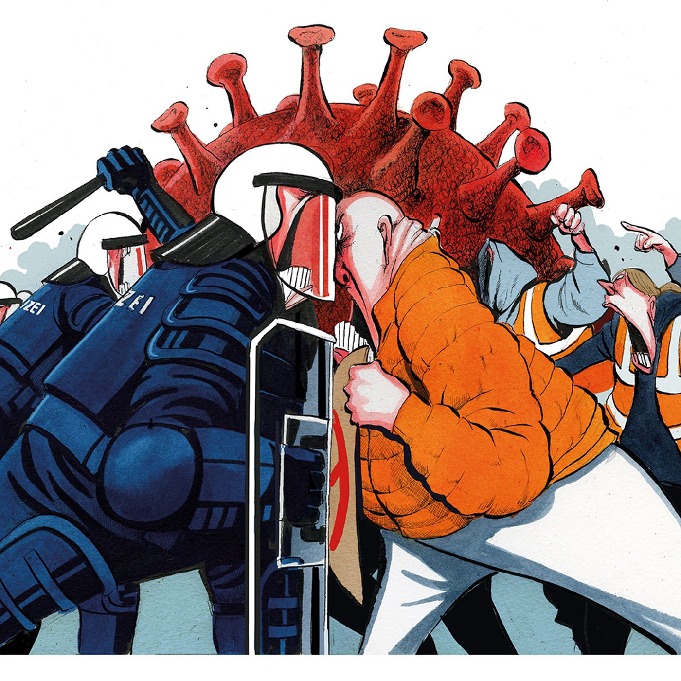 The Covid revolts: Europe’s new wave of unrest