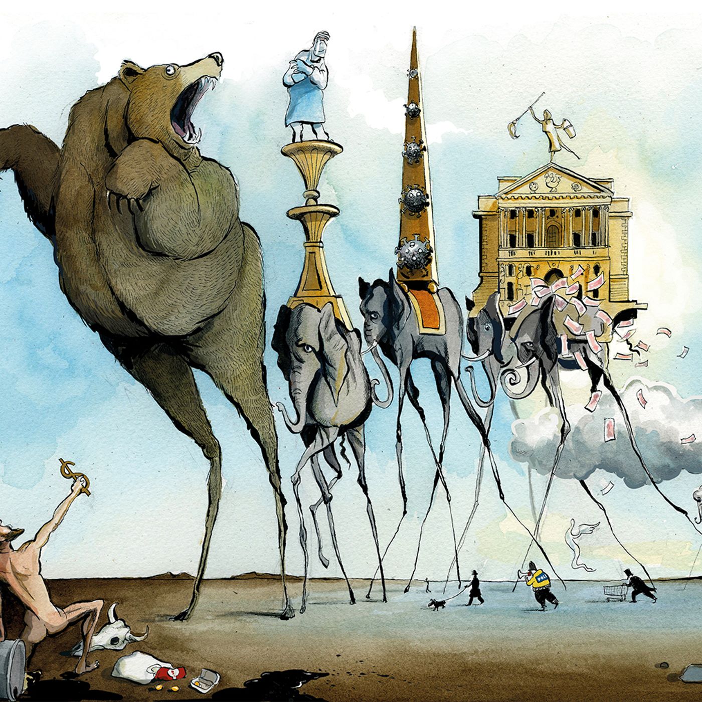 Coronomics: how surreal is this economic crash?