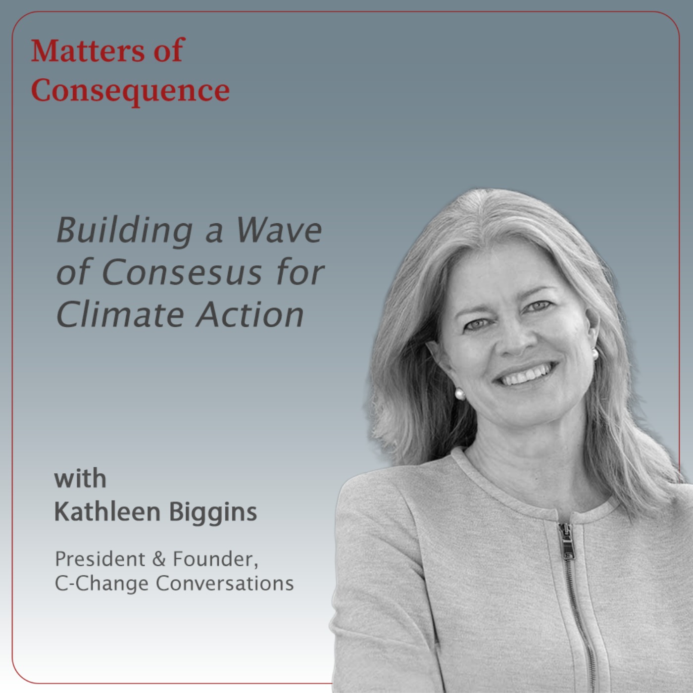 Building a wave of consensus for climate action - On climate communication, risk, and finding common ground episode artwork