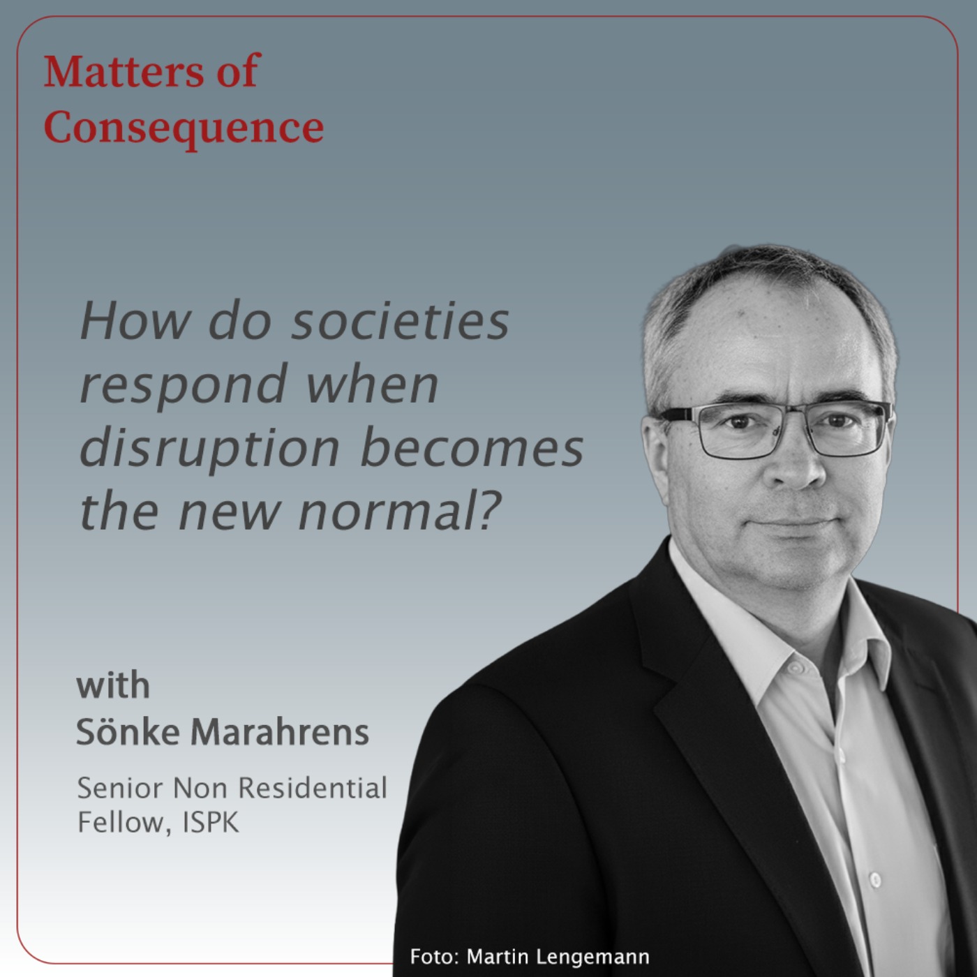 How do societies respond when disruption becomes the new normal? - On hybrid threats, resilience, and protecting trust episode artwork