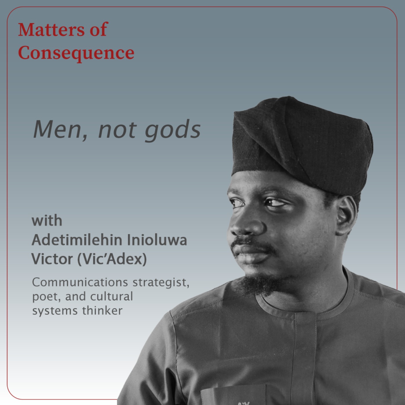 Men, not gods - On poetry, open mics, and the quiet work of keeping art alive episode artwork