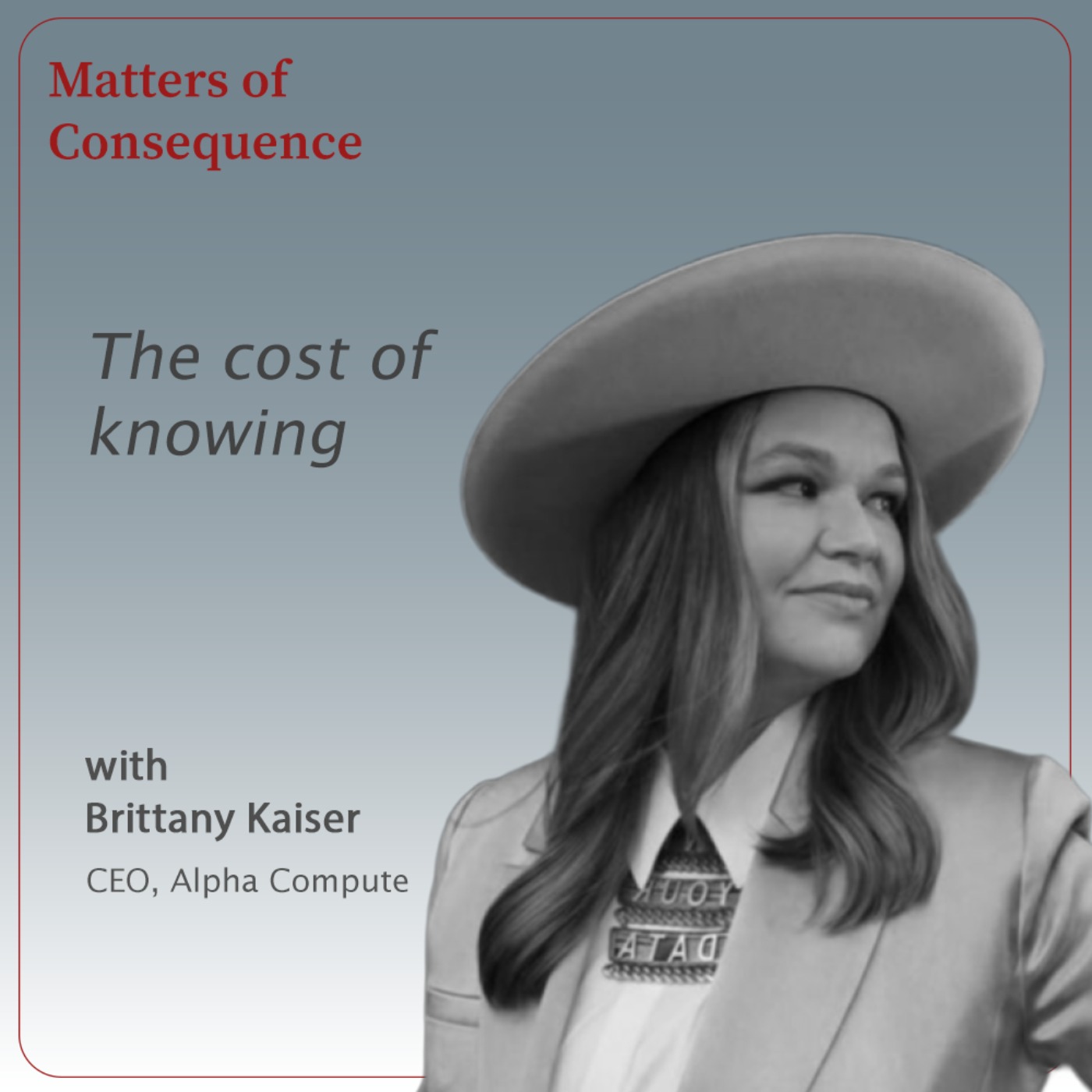 The Cost of Knowing episode artwork