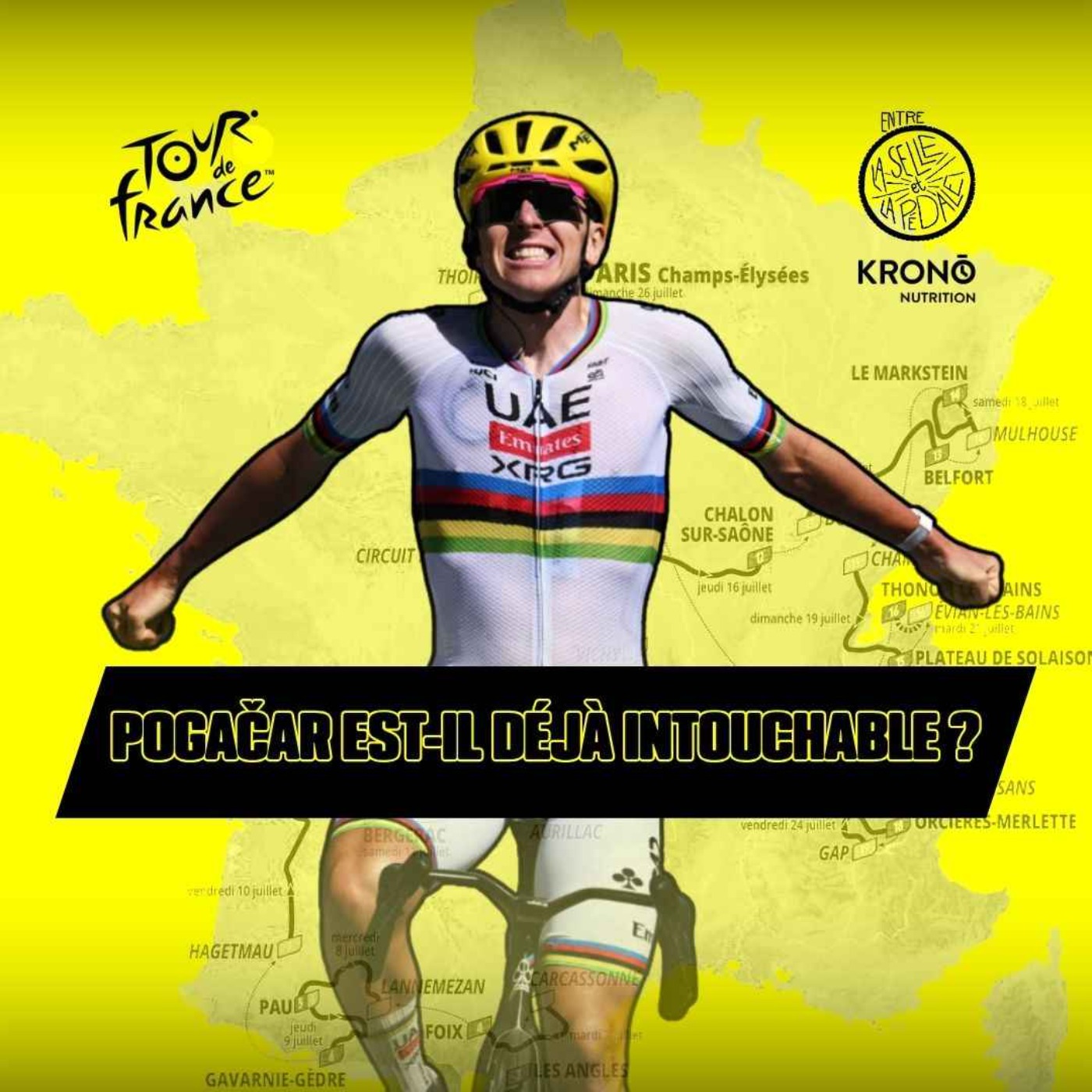 Entre la selle et la pédale - EP54 - Tour de France, le grand départ! episode artwork