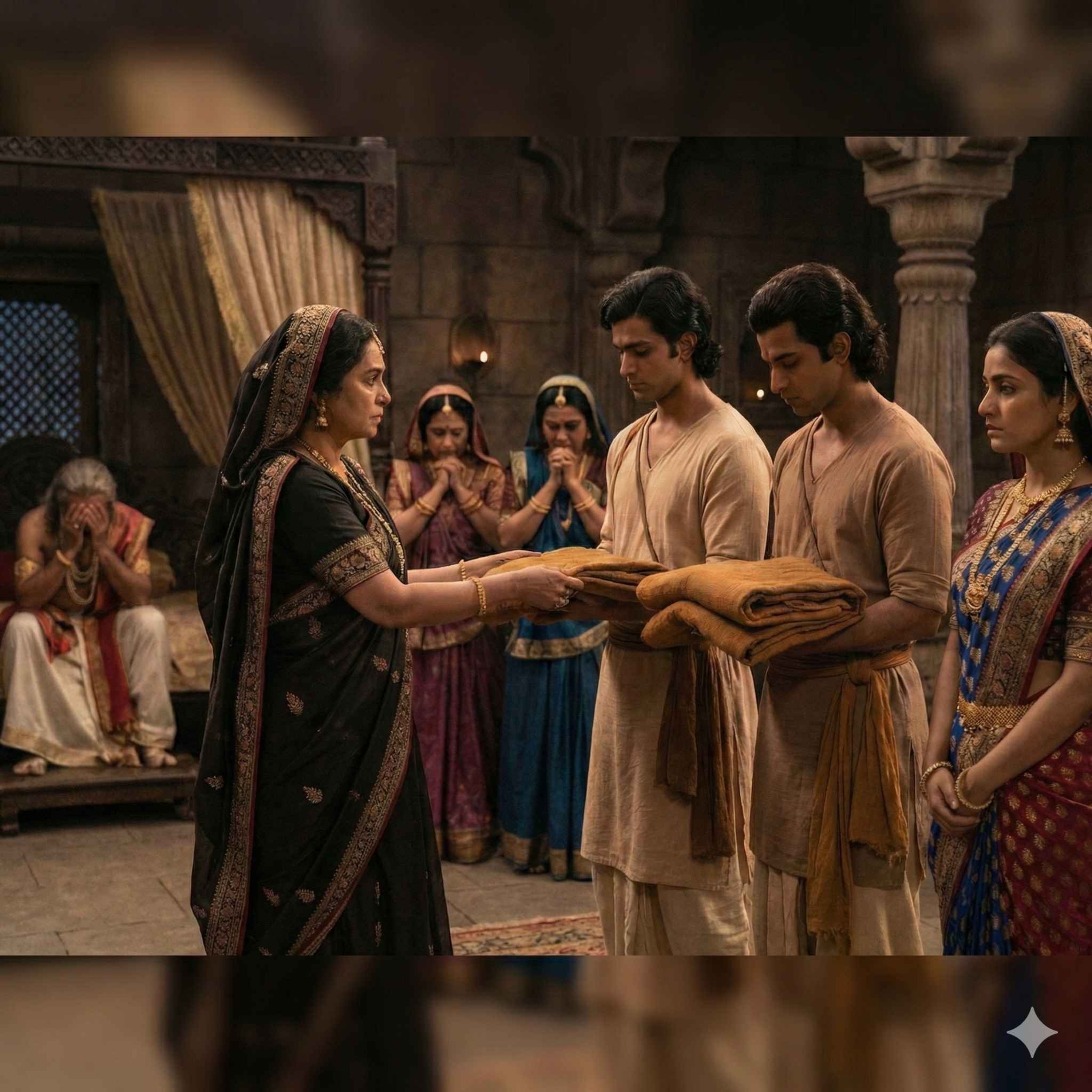 Ramayana Episode 13: Dasarath grants Ram his permission to go into exile