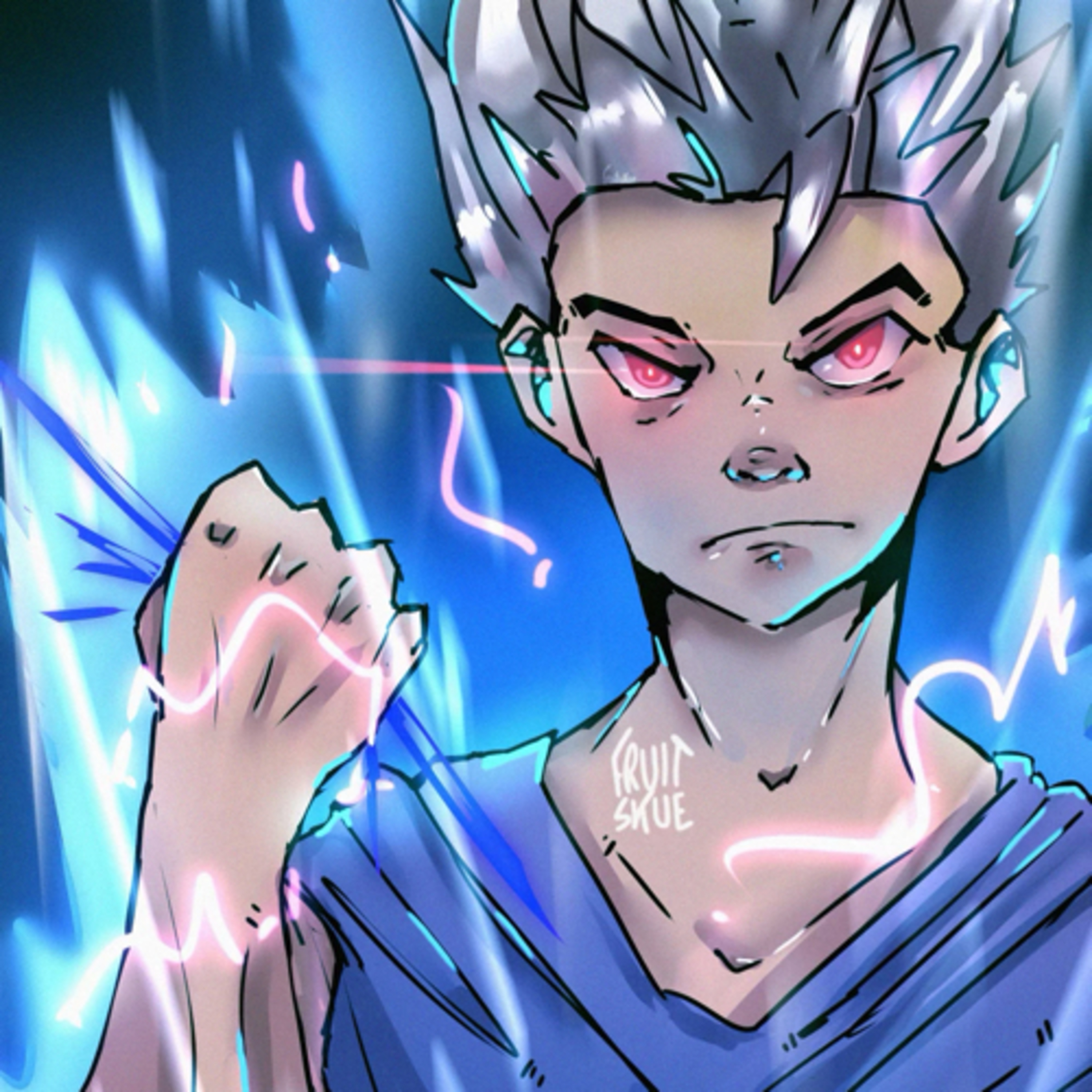 Mr. Fickie and I talks about Dragon Ball Z and his recent painting the Beasts