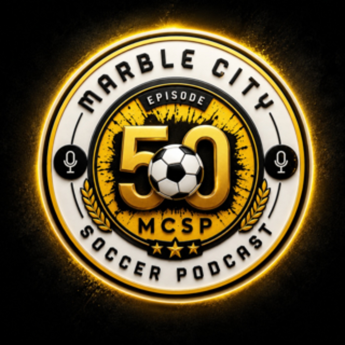 M.C.S.P 50 Who would have thought we would have got this far episode artwork