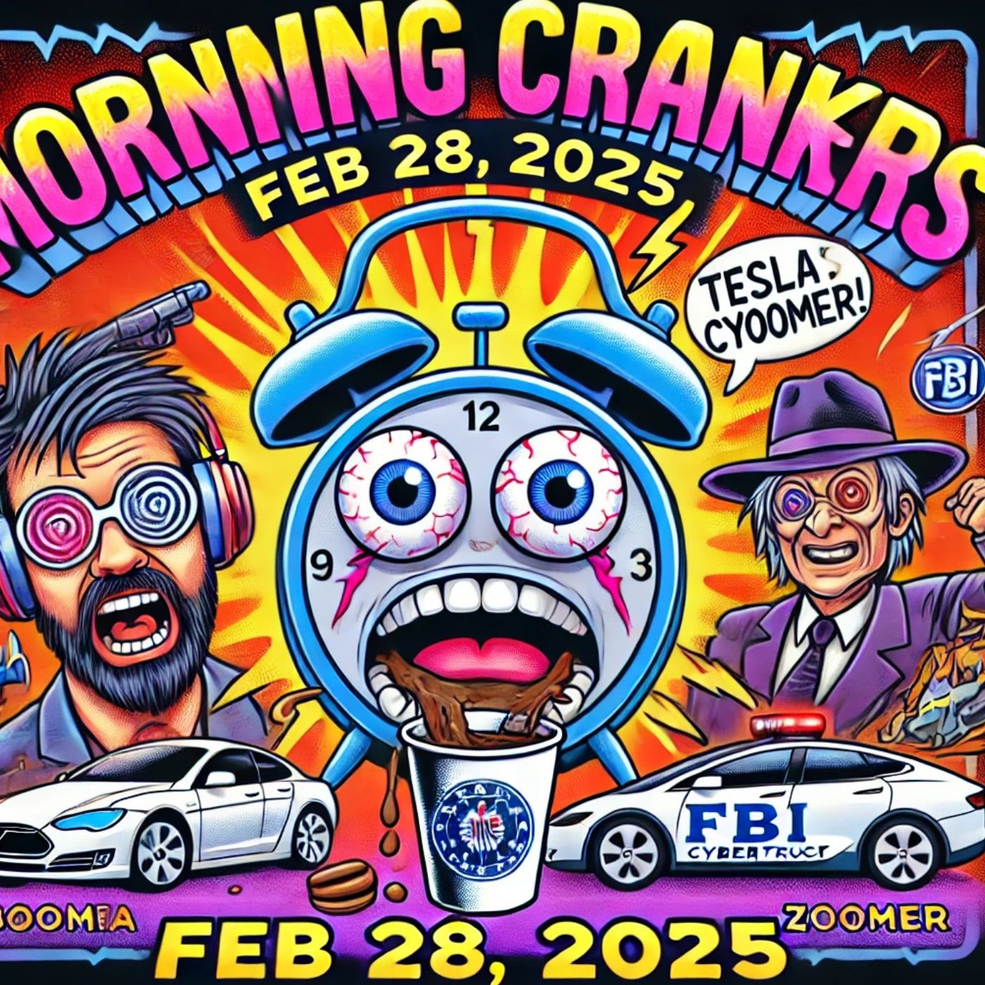 Morning Crankers: Comedy - News & Outrageous Real-Life Stories