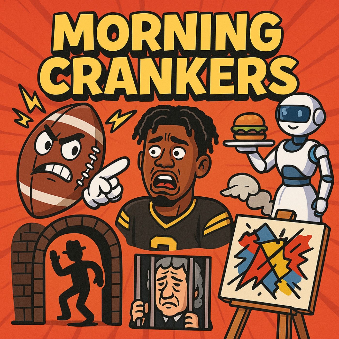 Morning Crankers: Comedy - News & Outrageous Real-Life Stories