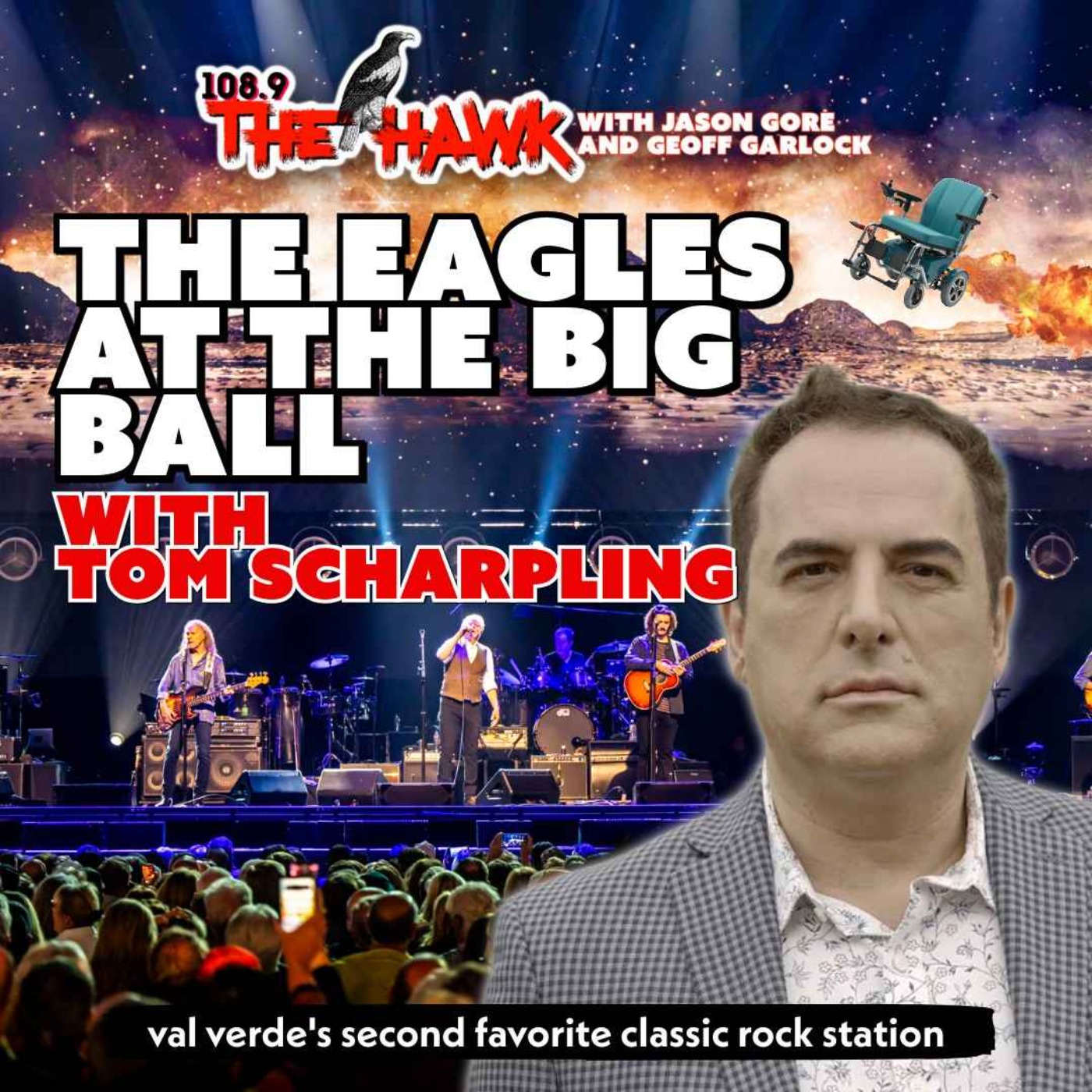 The Eagles At The Big Ball with Tom Scharpling The Eagles At The Big Ball with Tom Scharpling